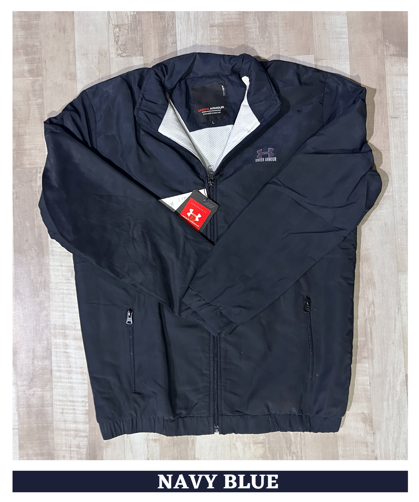 Premium Quality Nylon Check Windcheater Jackets (GSM 350)