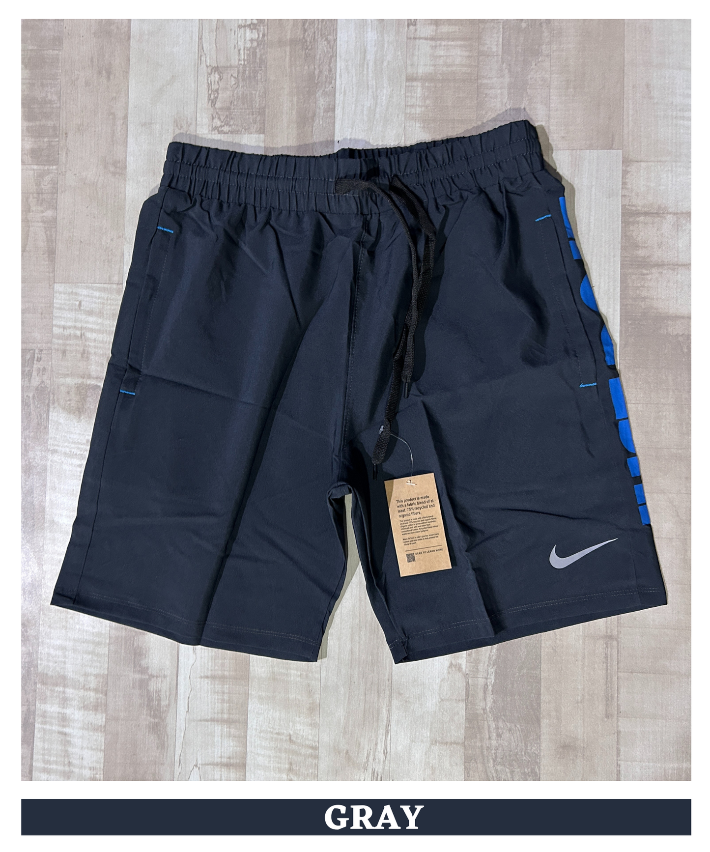 Imported Ns Parachute Lycra Shorts (15% Lycra GSM 130)