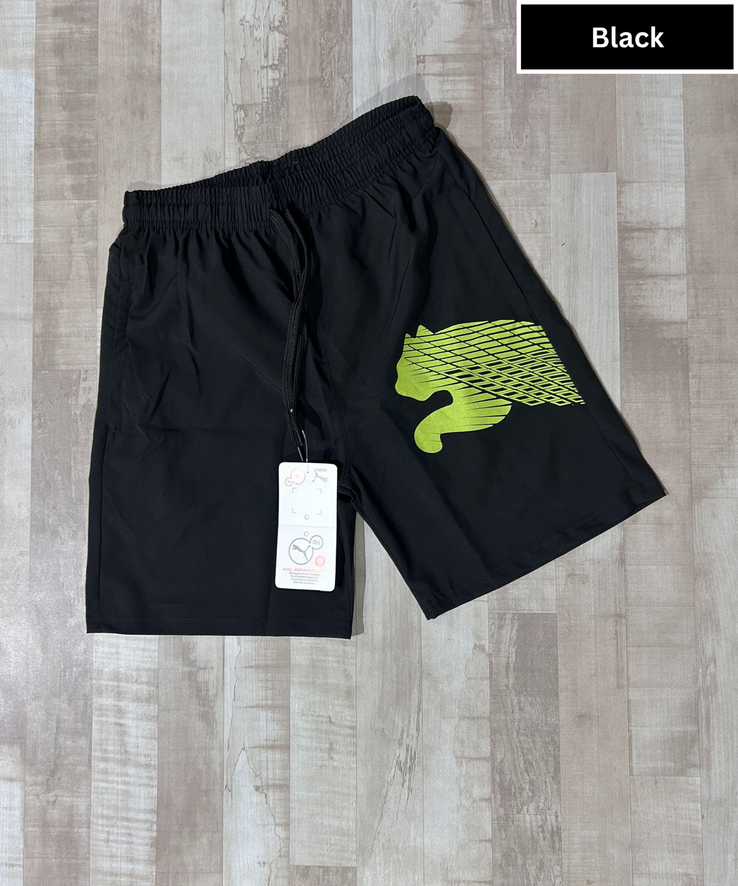 Imported Ns Parachute Lycra Shorts (15% Lycra GSM 130)