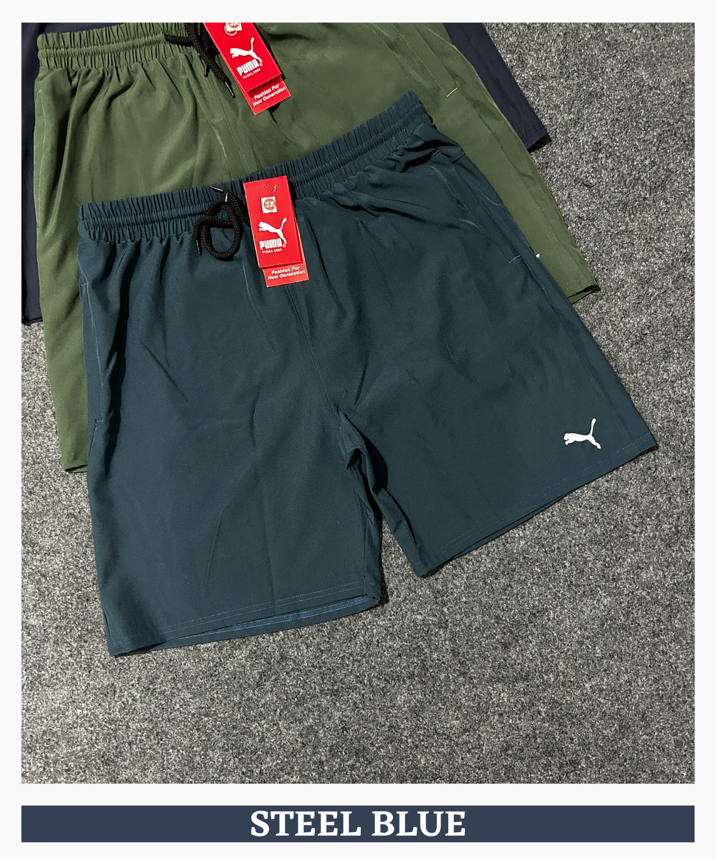 Imported Ns Parachute Lycra Shorts (15% Lycra 130 GSM)