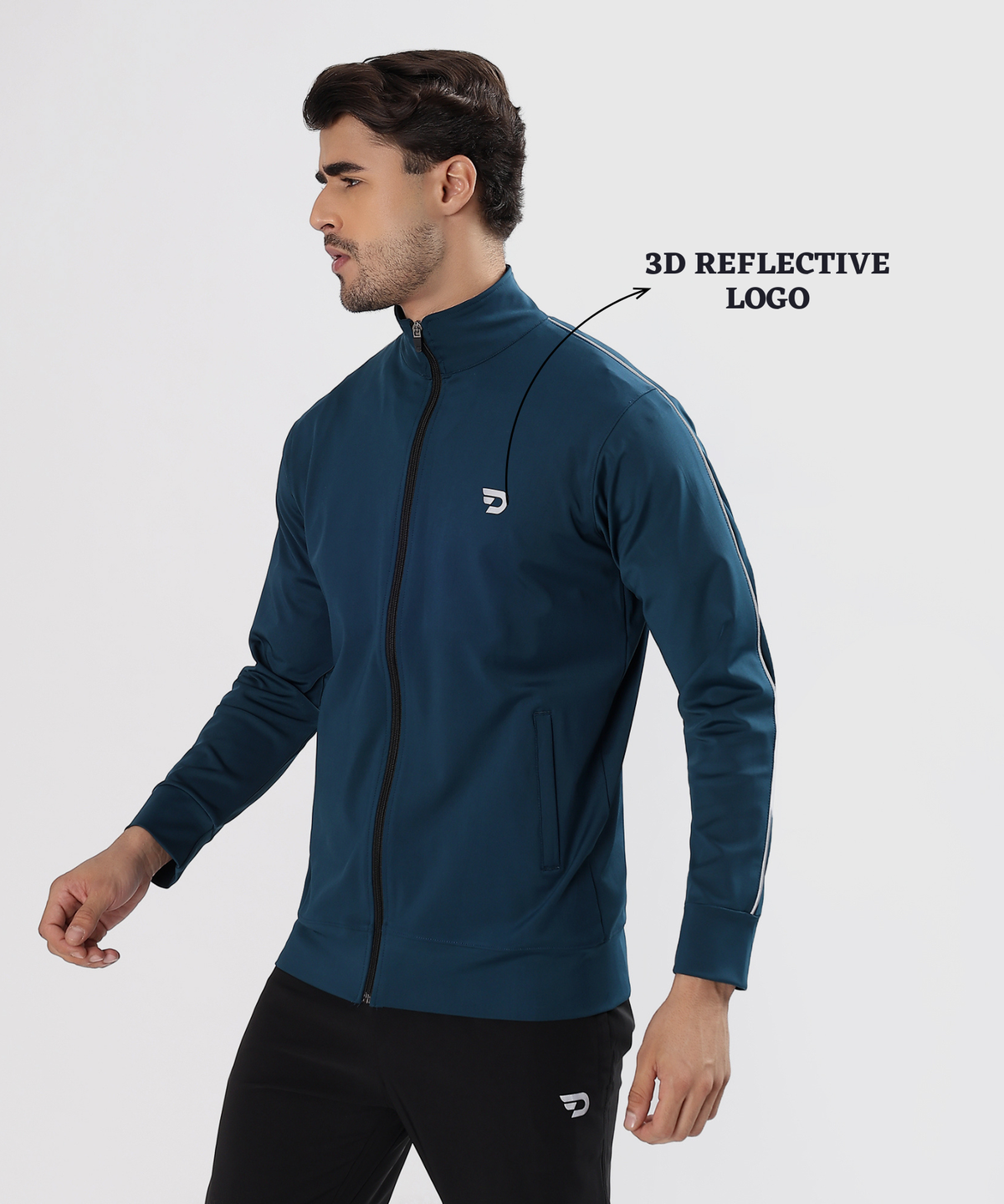 Men’s Imported 4-Way Taiwan Lycra Jacket | GSM 290 | Regular Fit