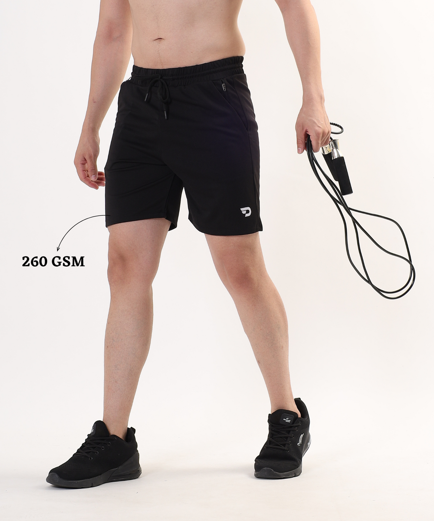 Poly Cotton Lycra Shorts