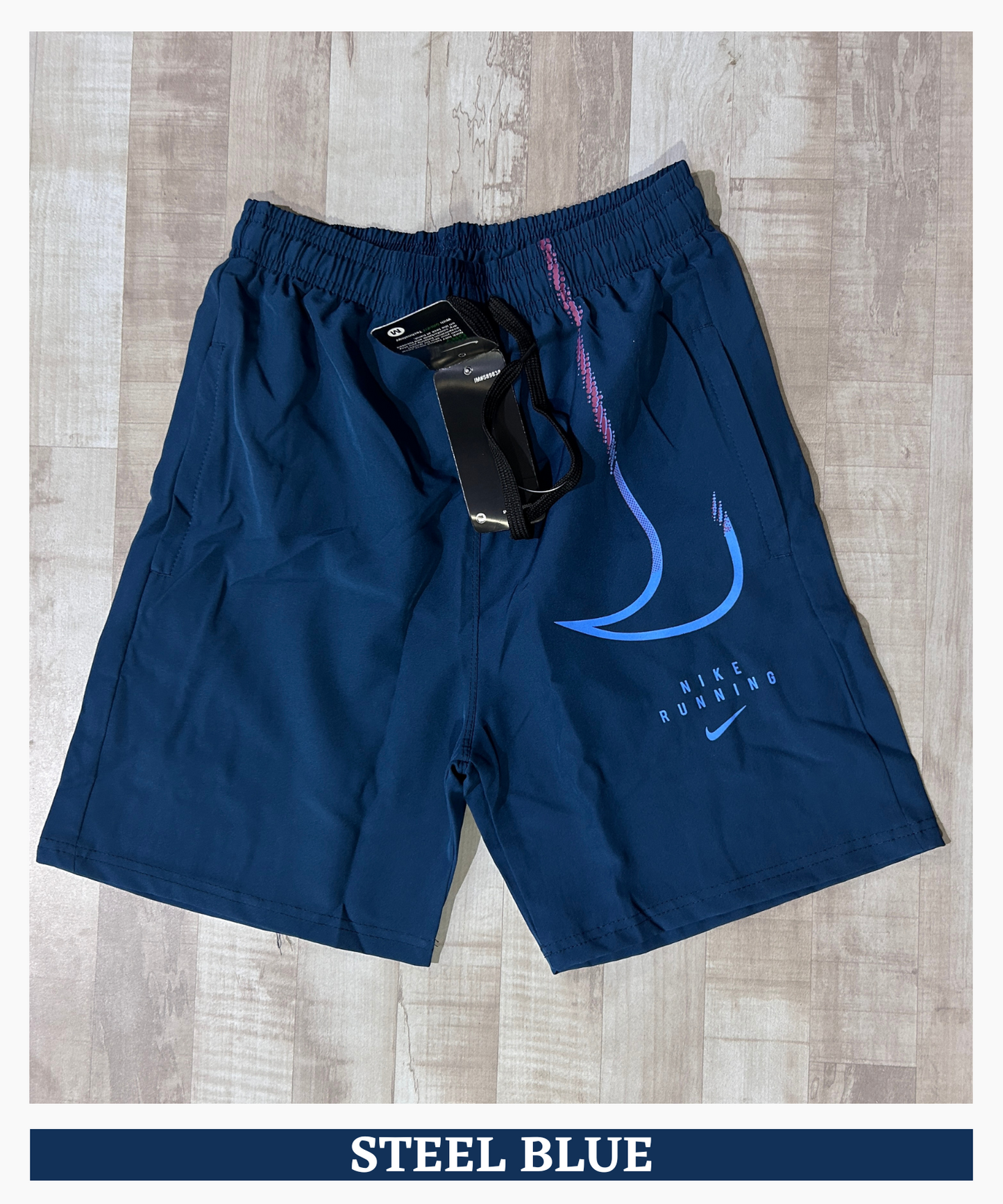 Imported Ns Parachute Lycra Shorts (15% Lycra GSM 130)