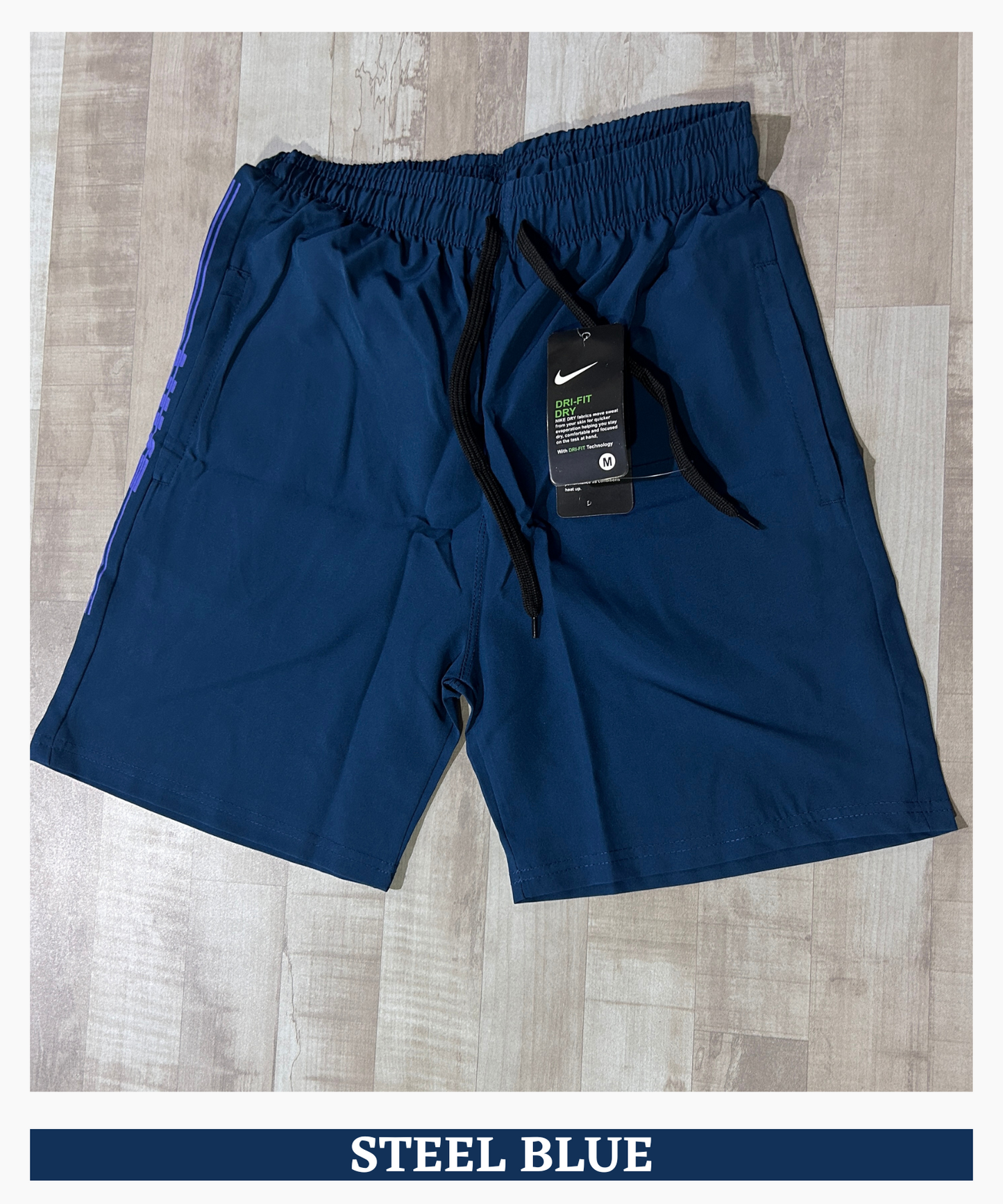 Imported Ns Parachute Lycra Shorts (15% Lycra GSM 130)