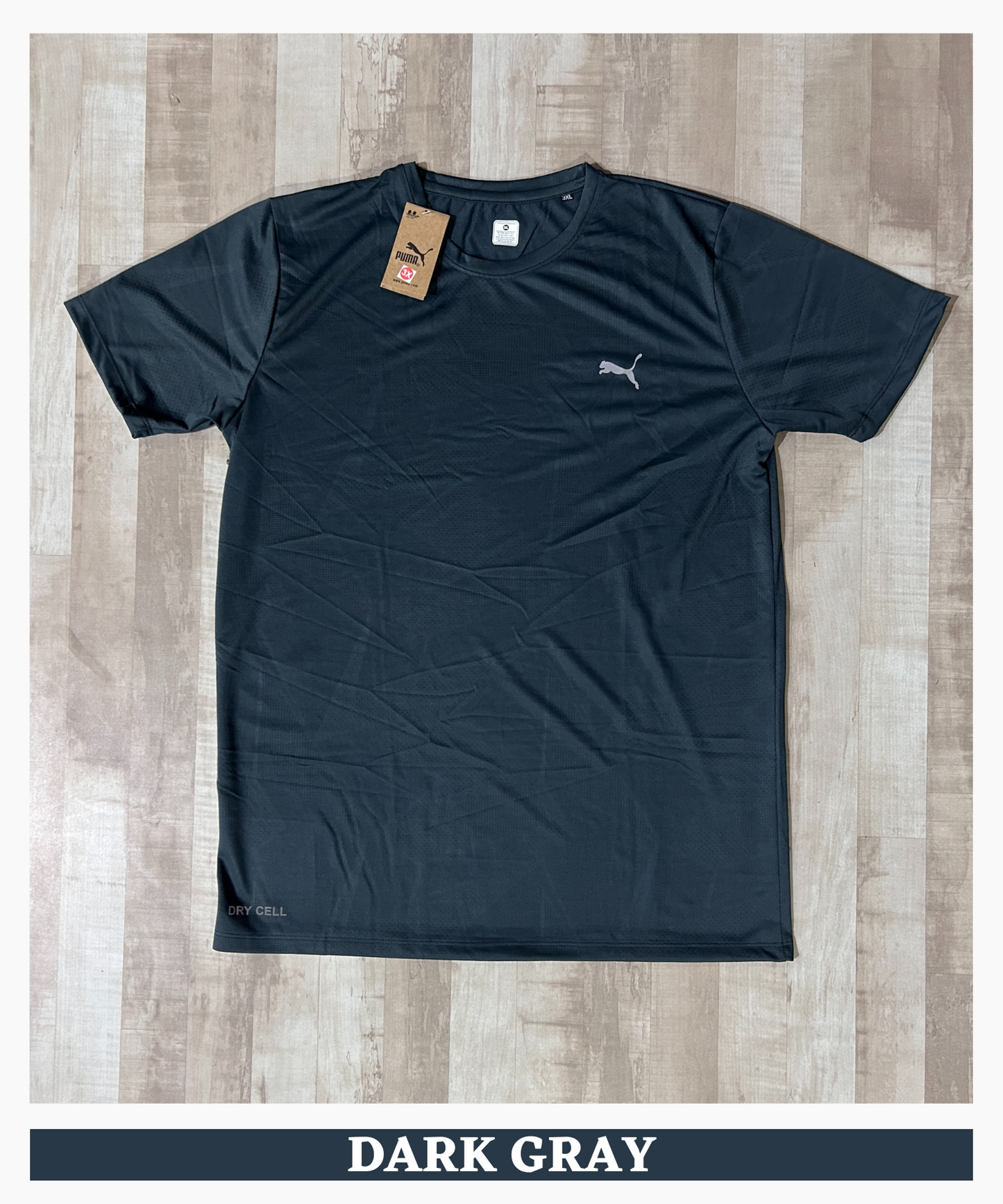 Imported Jacquard Lycra Plus Size T-shirt (GSM 180)