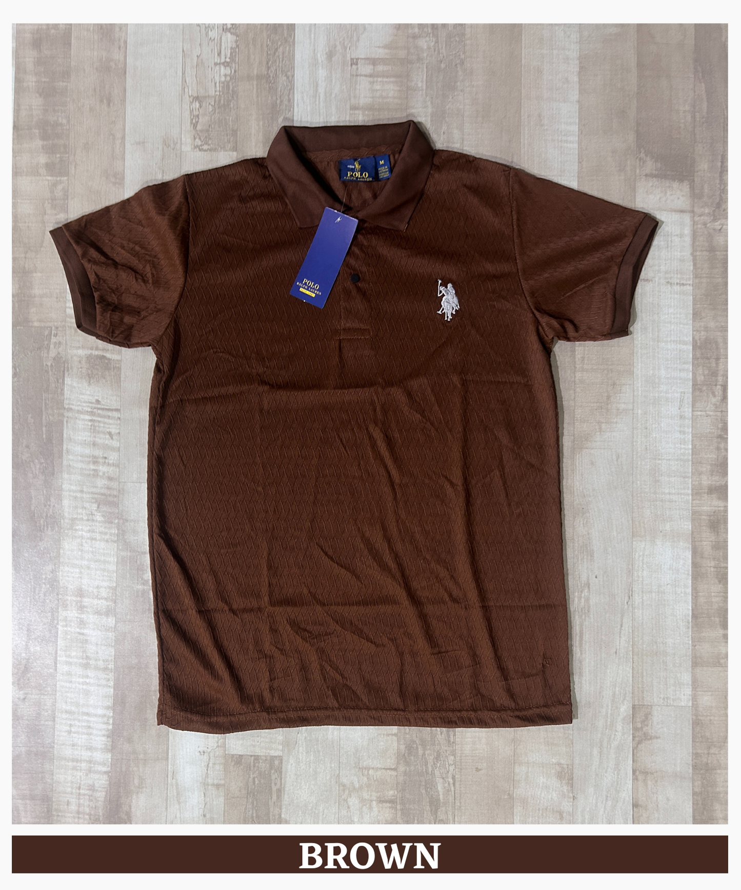Premium Quality Knitting Lycra Self Design Jacquard T-Shirts (GSM 190-200)