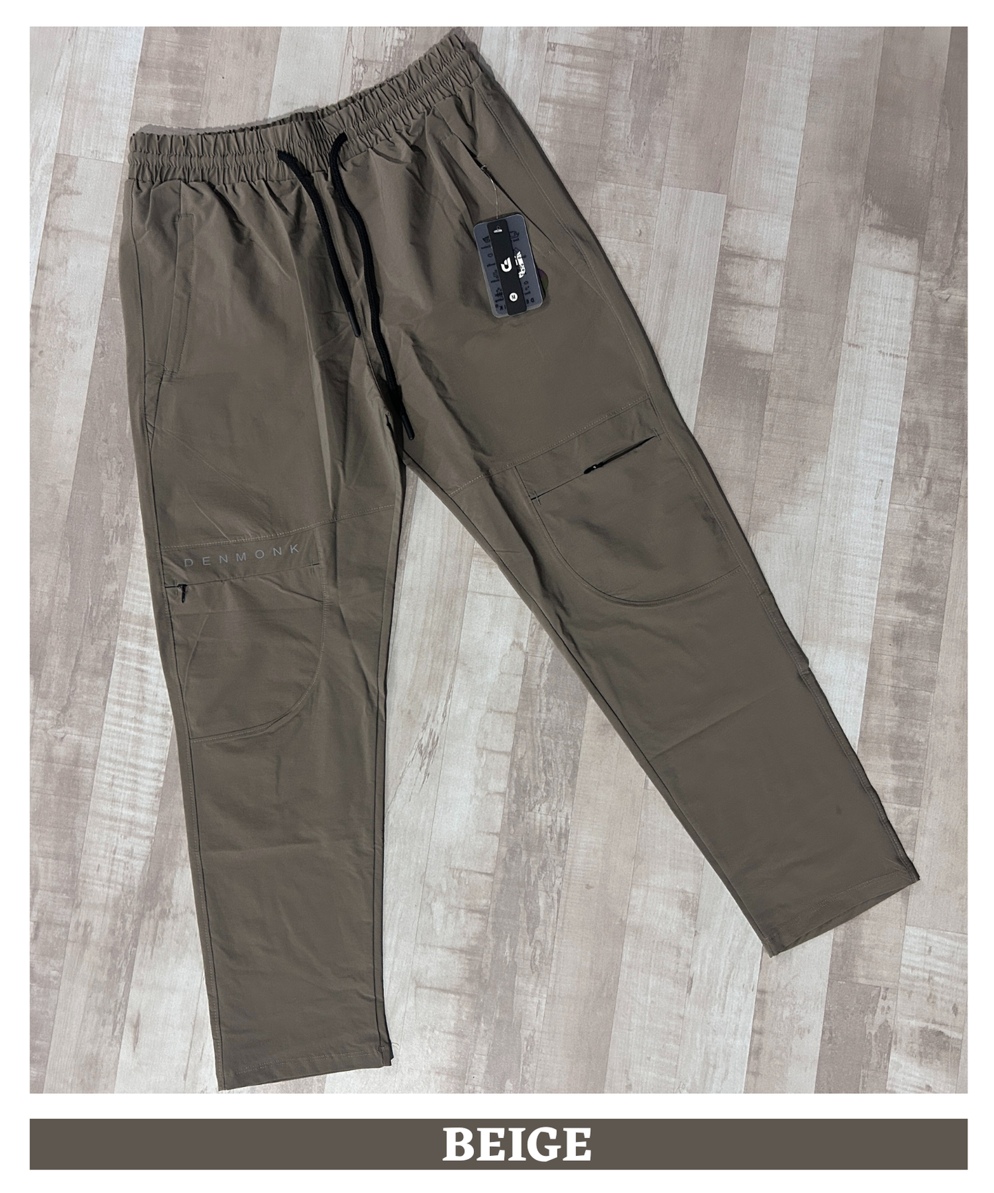 Utility Crush TrackPant -Imported Nylon Crush Lycra Lower (180 GSM)