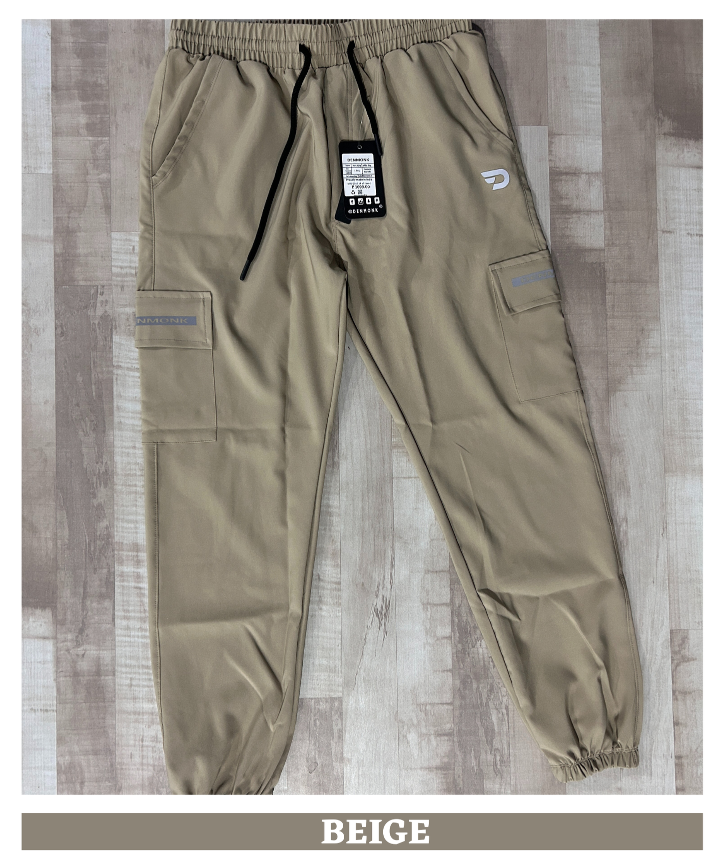 Utility Cargo Joggers - Imported Ns Terry Lycra Lower (GSM 180-190)