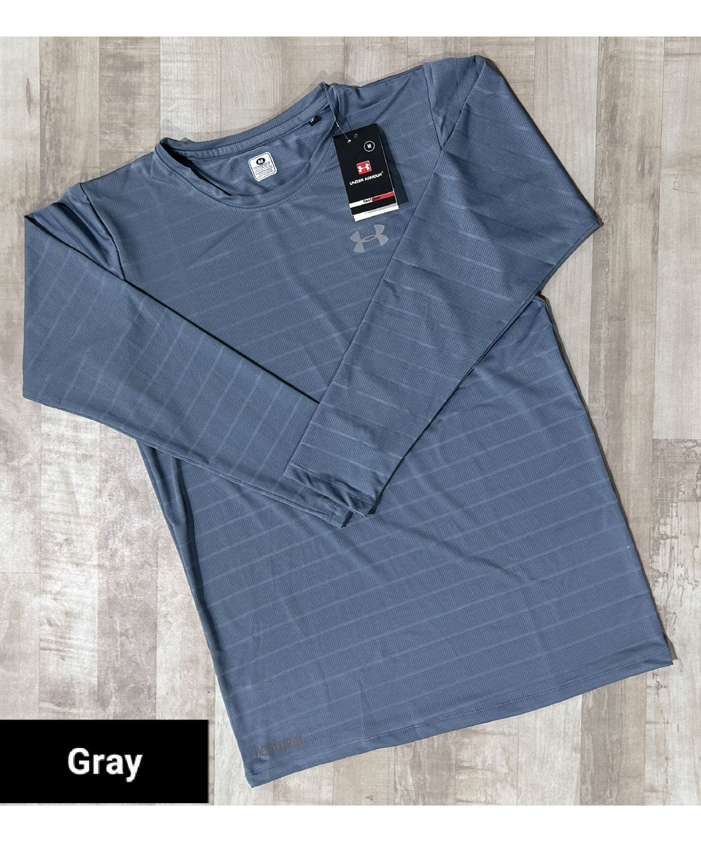 Pinpoint Strip Knit Lycra T-shirts