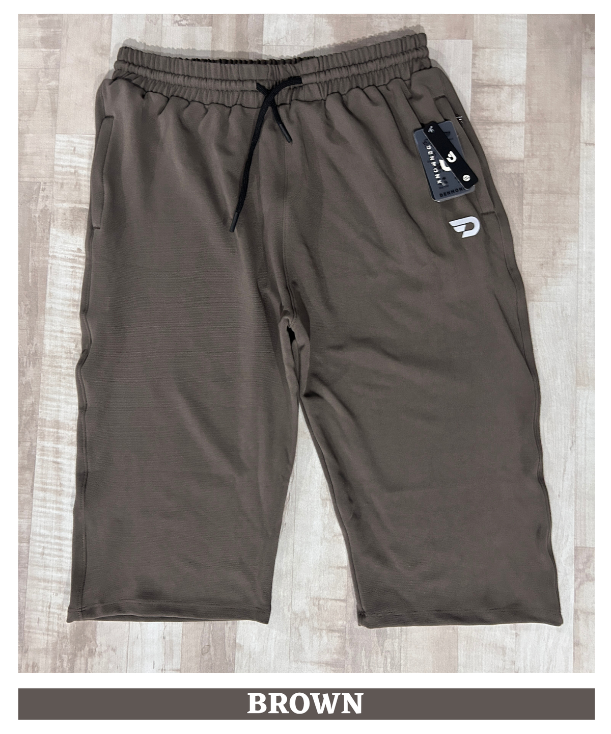 Men's Premium Imported Dobby Lycra Plus Size Capri | 250 GSM | Regular Fit