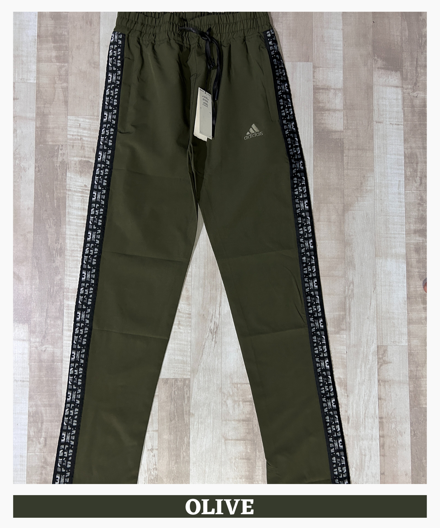 Imported Ns Terry Lycra Lower (GSM 180-190) Three Strip Design