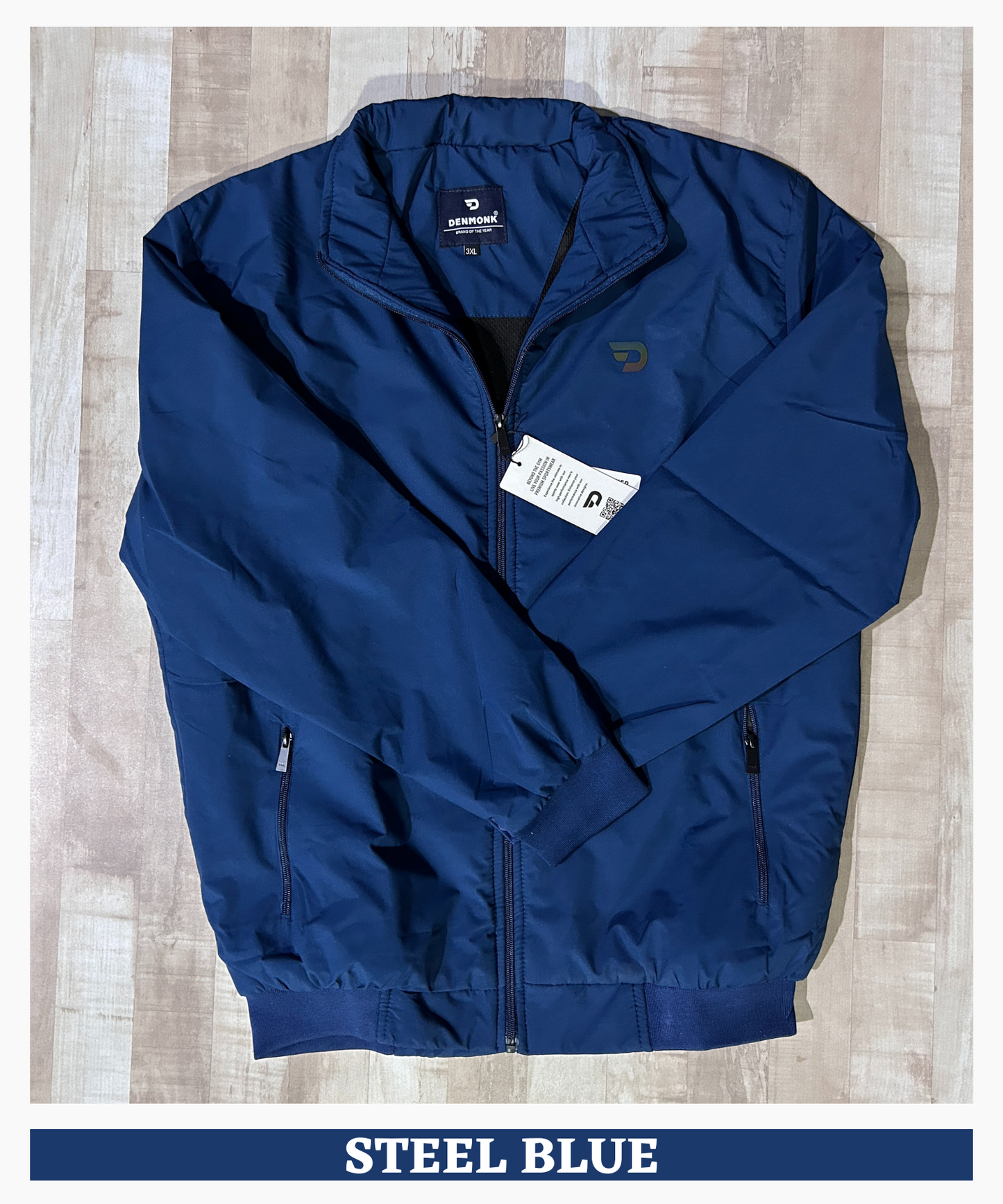 Imported Premium Quality Feather Touch Plus Size Waterproof Fabric Jacket (GSM 350)