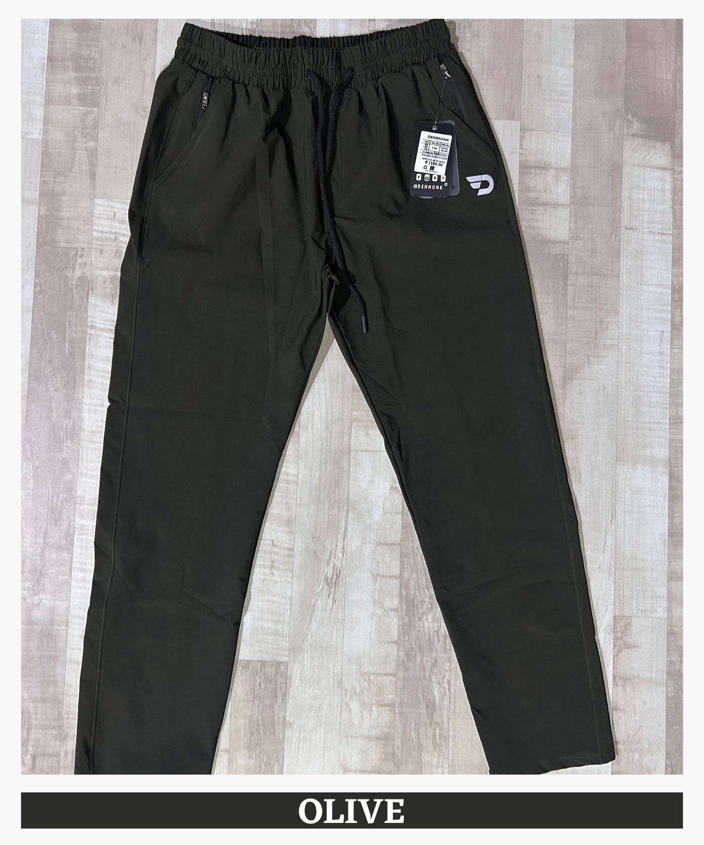 ActiveFit Trackpant – Imported Nylon Terry Lycra ( 180 GSM)