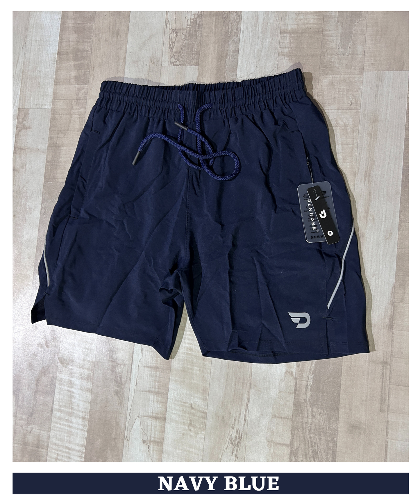 FlexStride 2-in-1 Shorts - Imported Ns Parachute Lycra Shorts (15% Lycra 130)