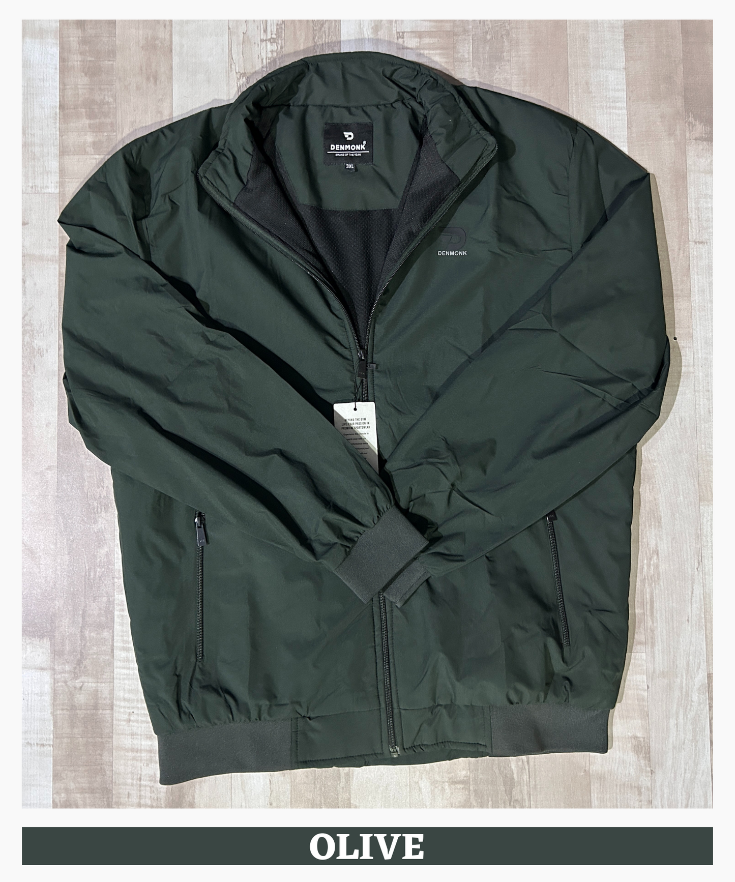 Imported Premium Quality Feather Touch Plus Size Waterproof Fabric Jacket (GSM 350)