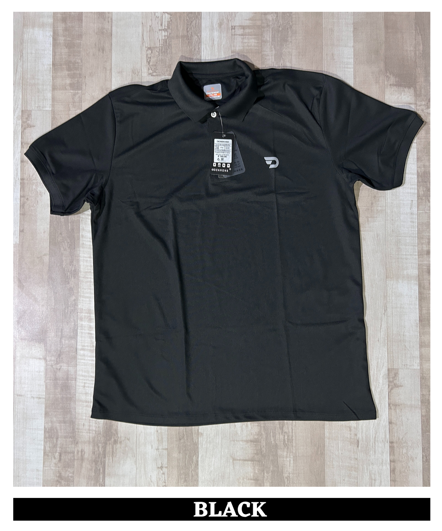 Imported Matty Lycra Polo Plus Size T-Shirts (GSM 200)