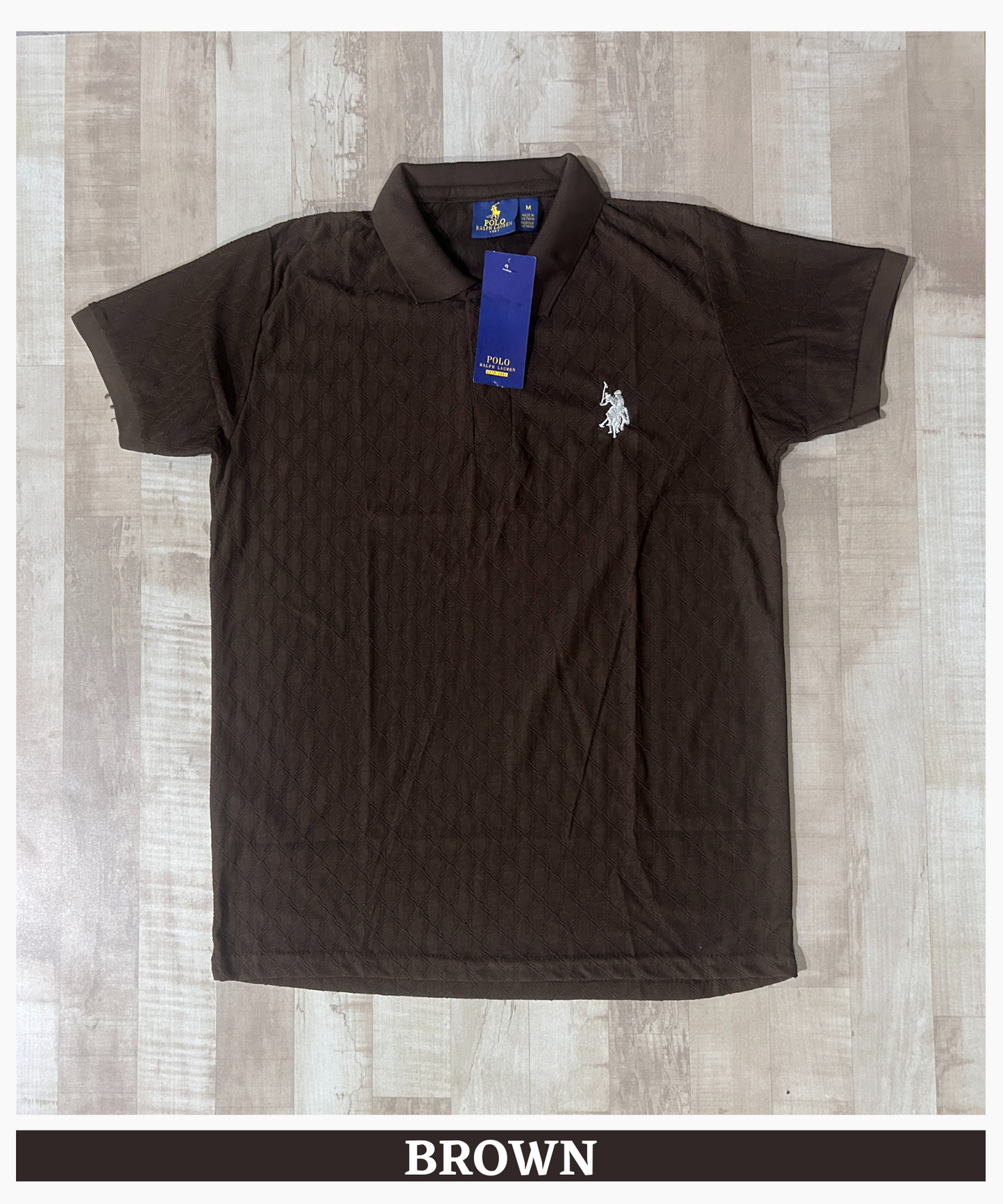 Premium Quality Knitting Lycra Self Design Jacquard T-Shirts (GSM 190-200)