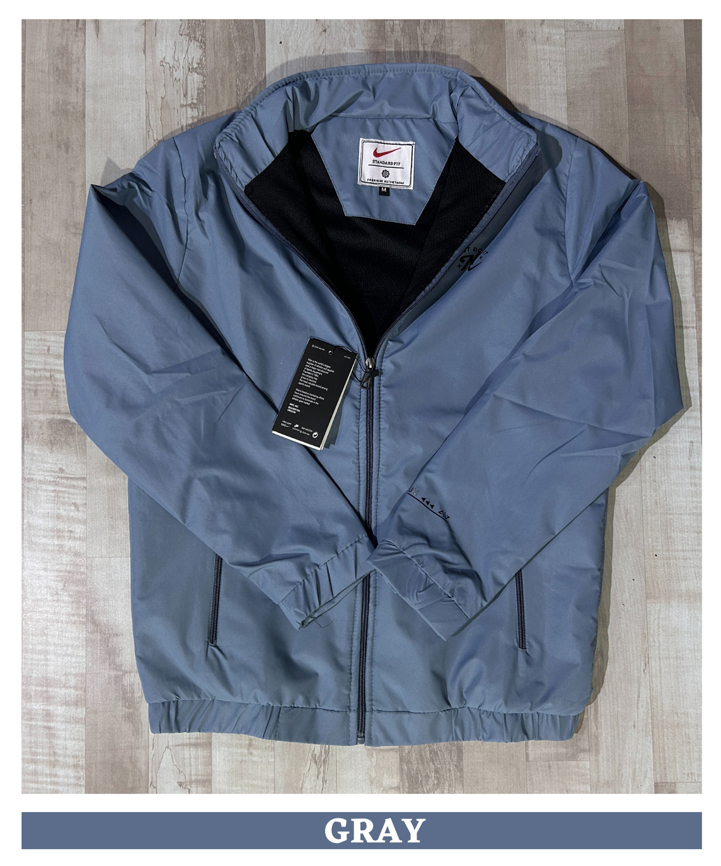 Imported 50D Spandex Waterproof Windcheater (GSM 350)