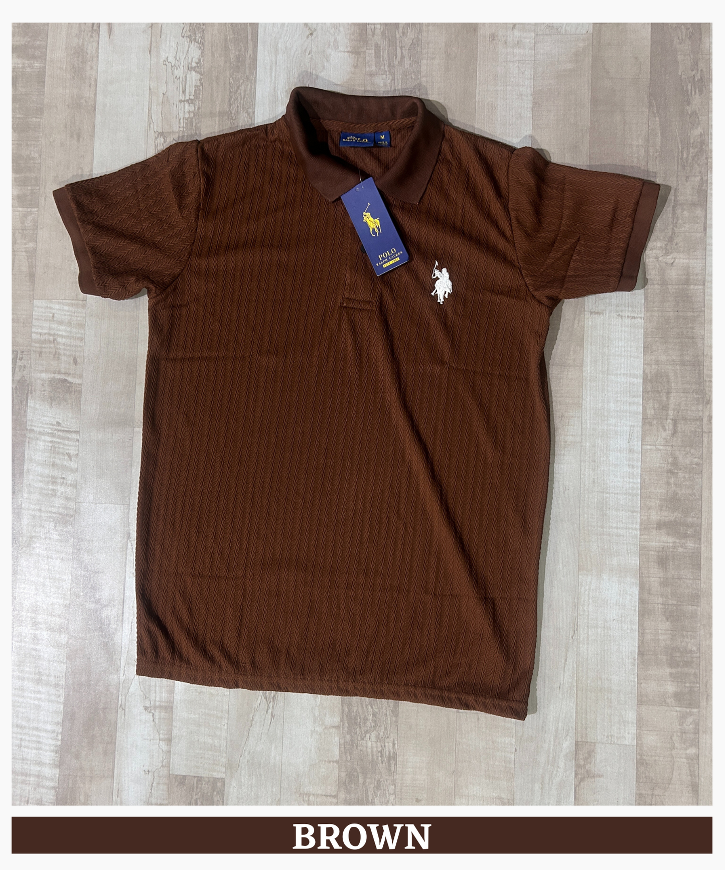 Premium Quality Knitting Lycra Self Design Jacquard T-Shirts (GSM 190-200)