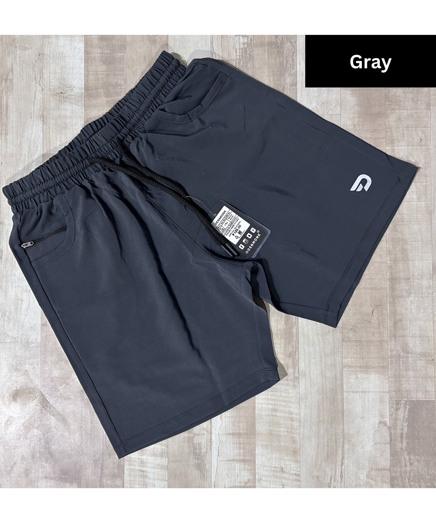 ActiveMotion – Imported Ns Parachute Lycra | 130 GSM | 15% Lycra | Side Zip Pockets | Shorts / Half Pant - B2BZONE