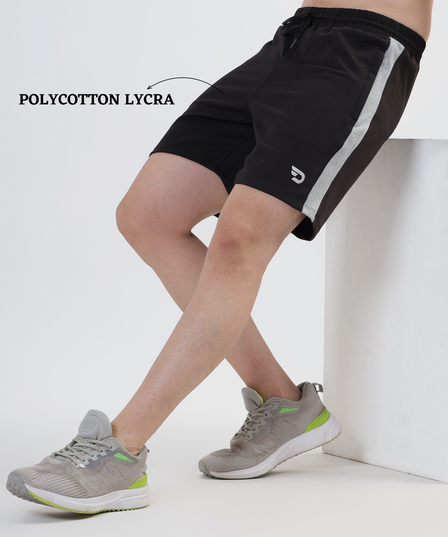 Poly Cotton Lycra Shorts