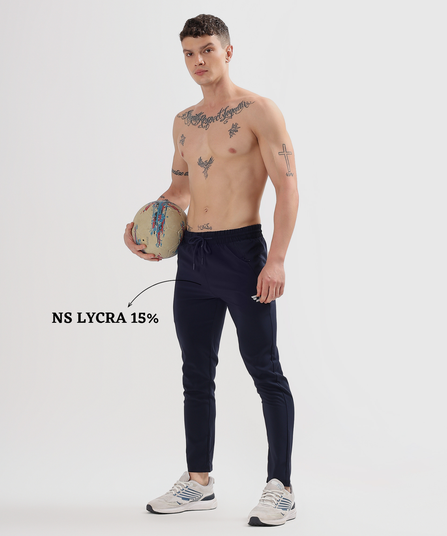 Everyday Trackpant - Imported Ns Parachute Lycra (15% Lycra 145 GSM)