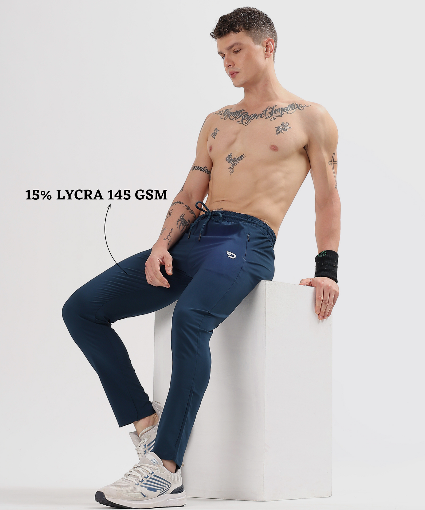 Everyday Trackpant - Imported Ns Parachute Lycra (15% Lycra 145 GSM)