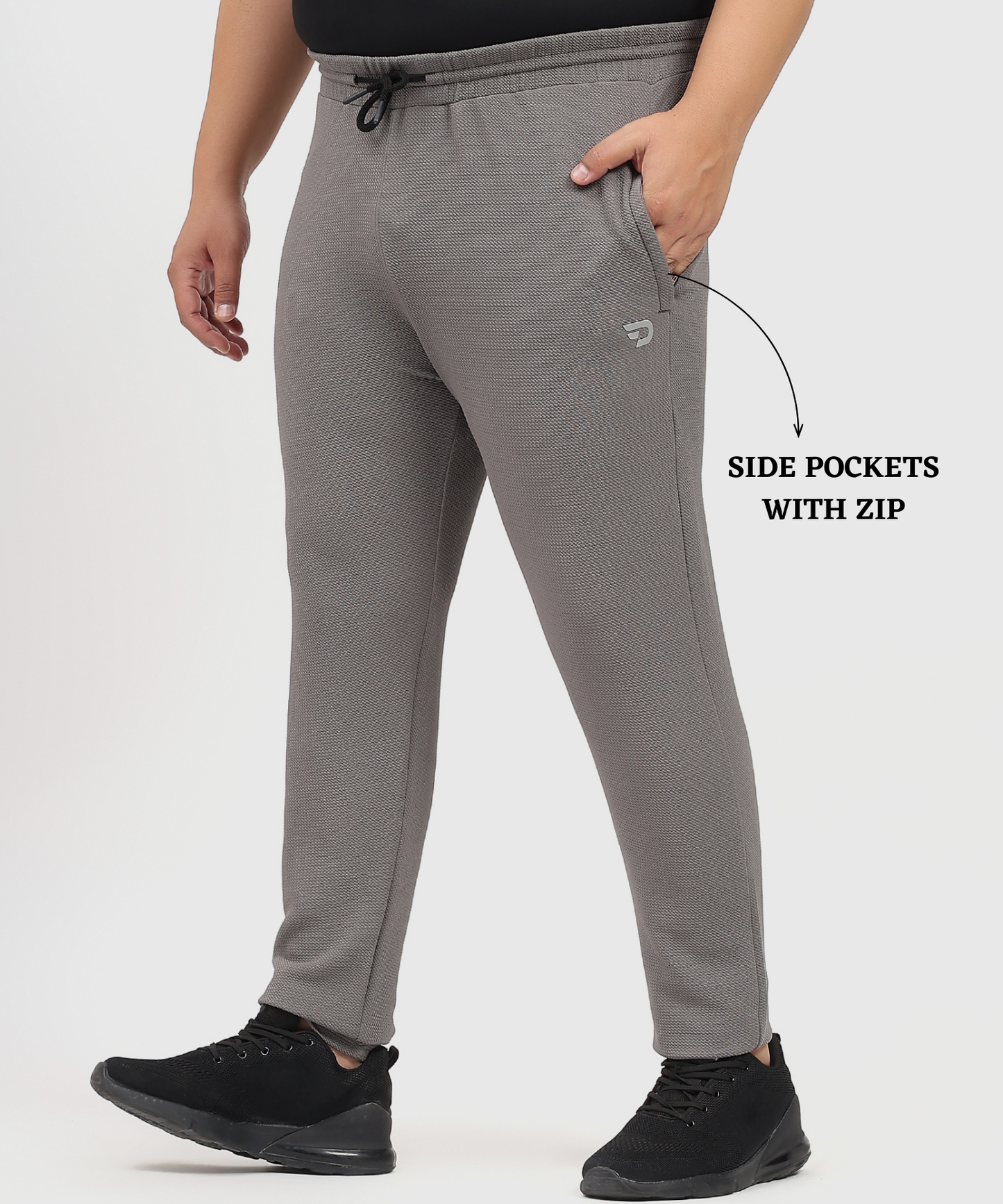 KararaTrack – Imported Karara Lycra | 260 GSM |Plus Size Lower