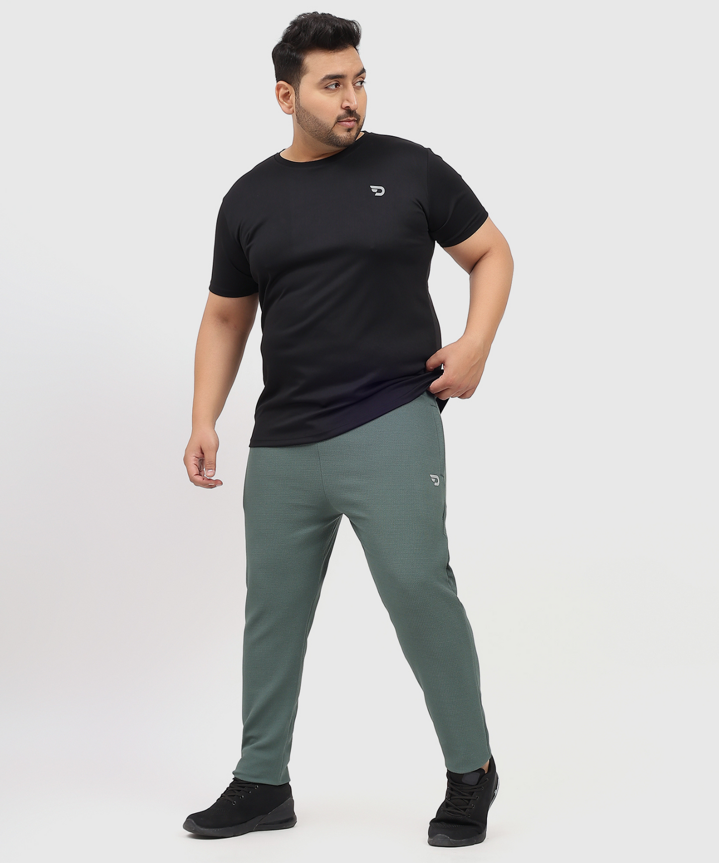 KararaTrack – Imported Karara Lycra | 260 GSM |Plus Size Lower