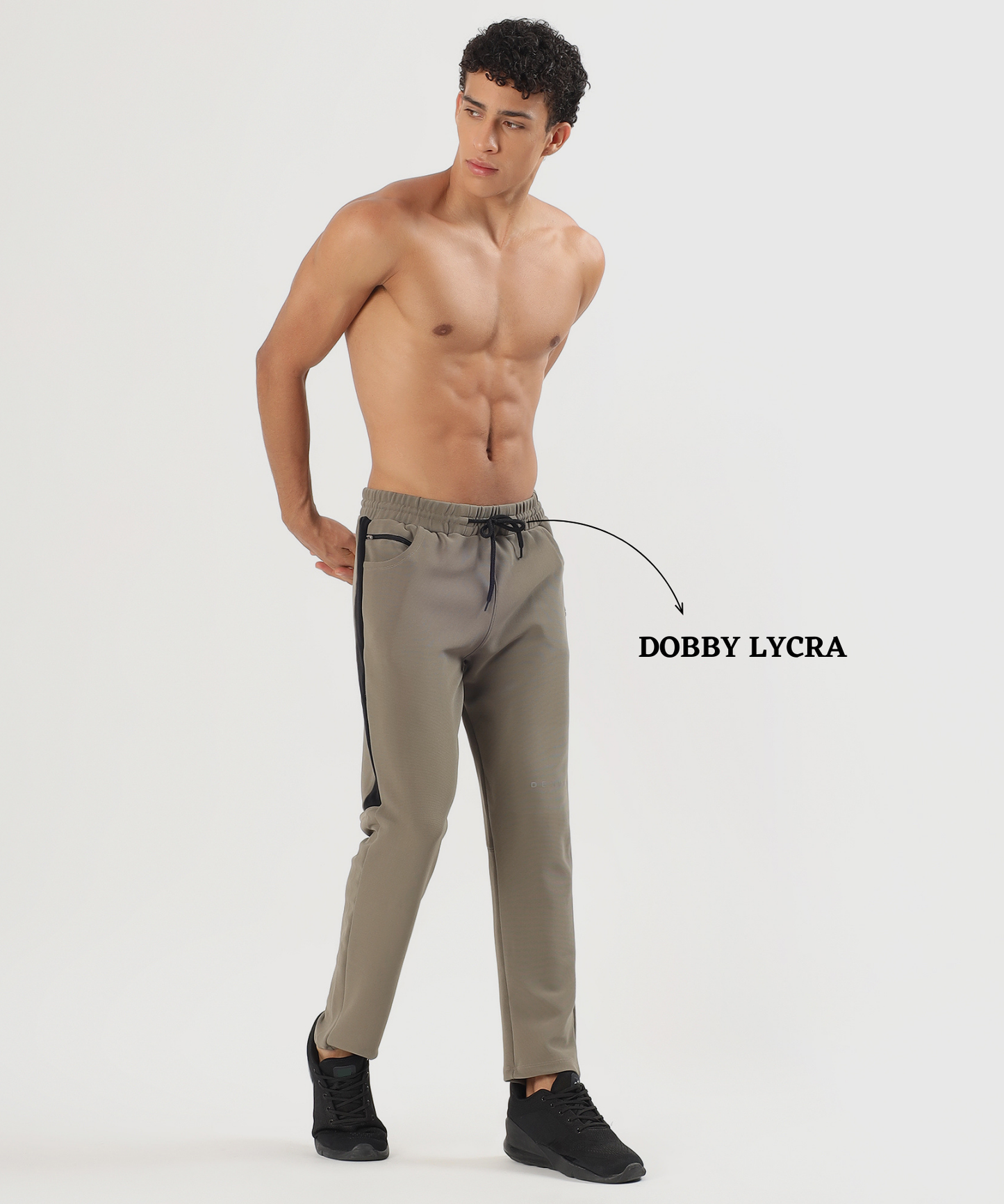 Dobby Color Flex Trackpant - Imported Dobby Lycra Lower (GSM-280)