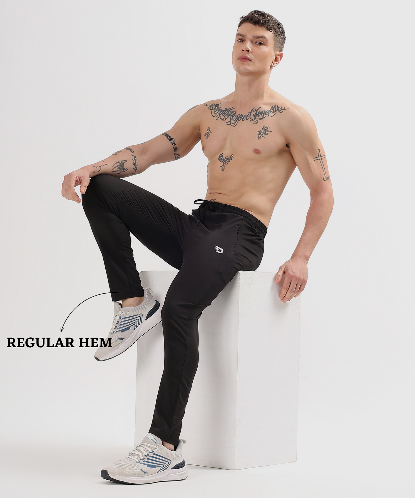 Everyday Trackpant - Imported Ns Parachute Lycra (15% Lycra 145 GSM)