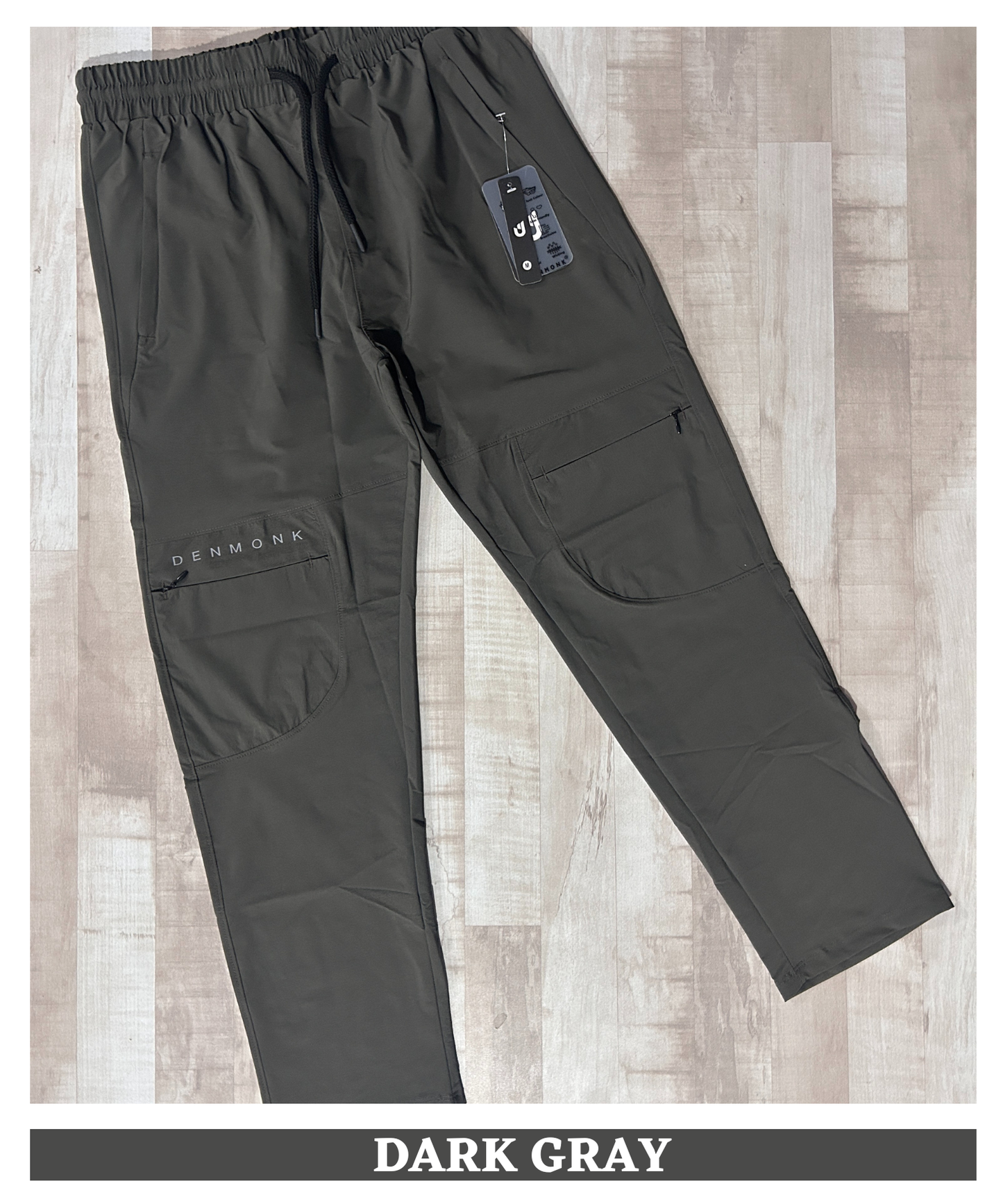 Utility Crush TrackPant -Imported Nylon Crush Lycra Lower (180 GSM)