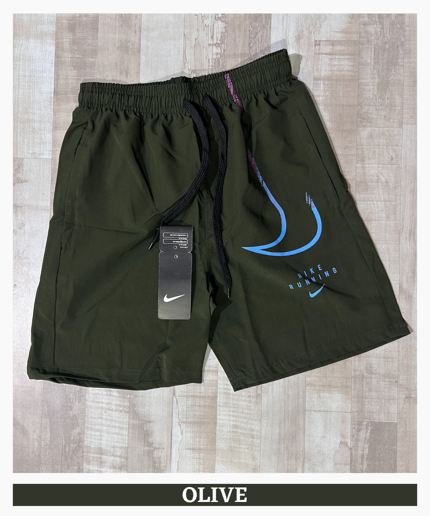 Imported Ns Parachute Lycra Shorts (15% Lycra GSM 130)