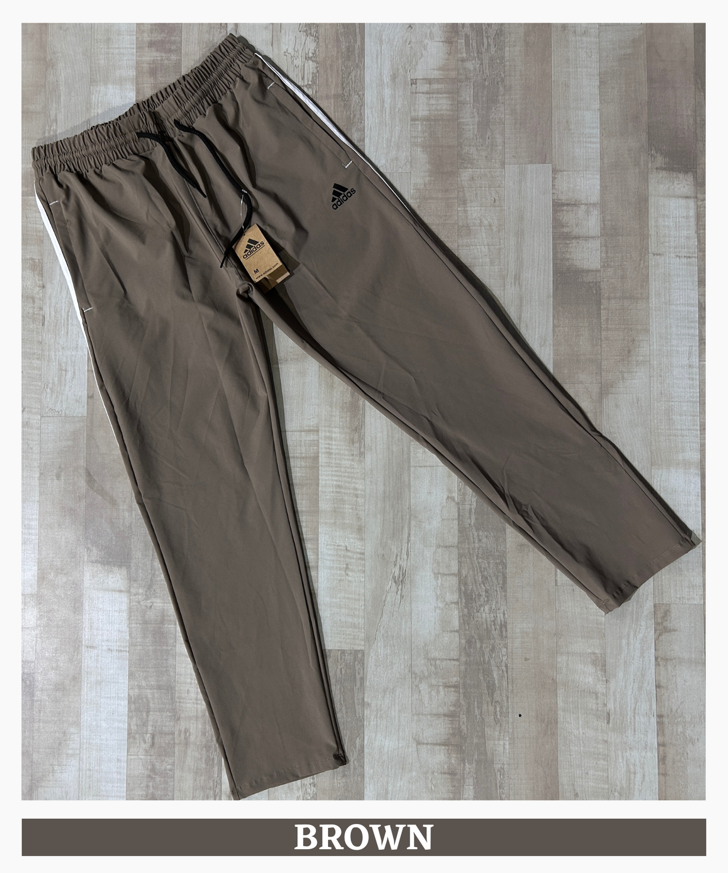 Imported Nylon Terry Lycra Lower (GSM 180-190) Three Strip Design