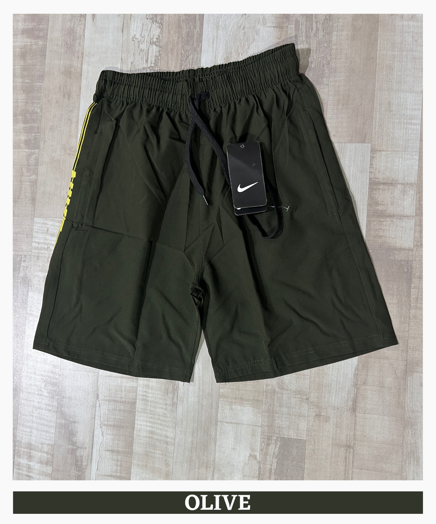 Imported Ns Parachute Lycra Shorts (15% Lycra GSM 130)