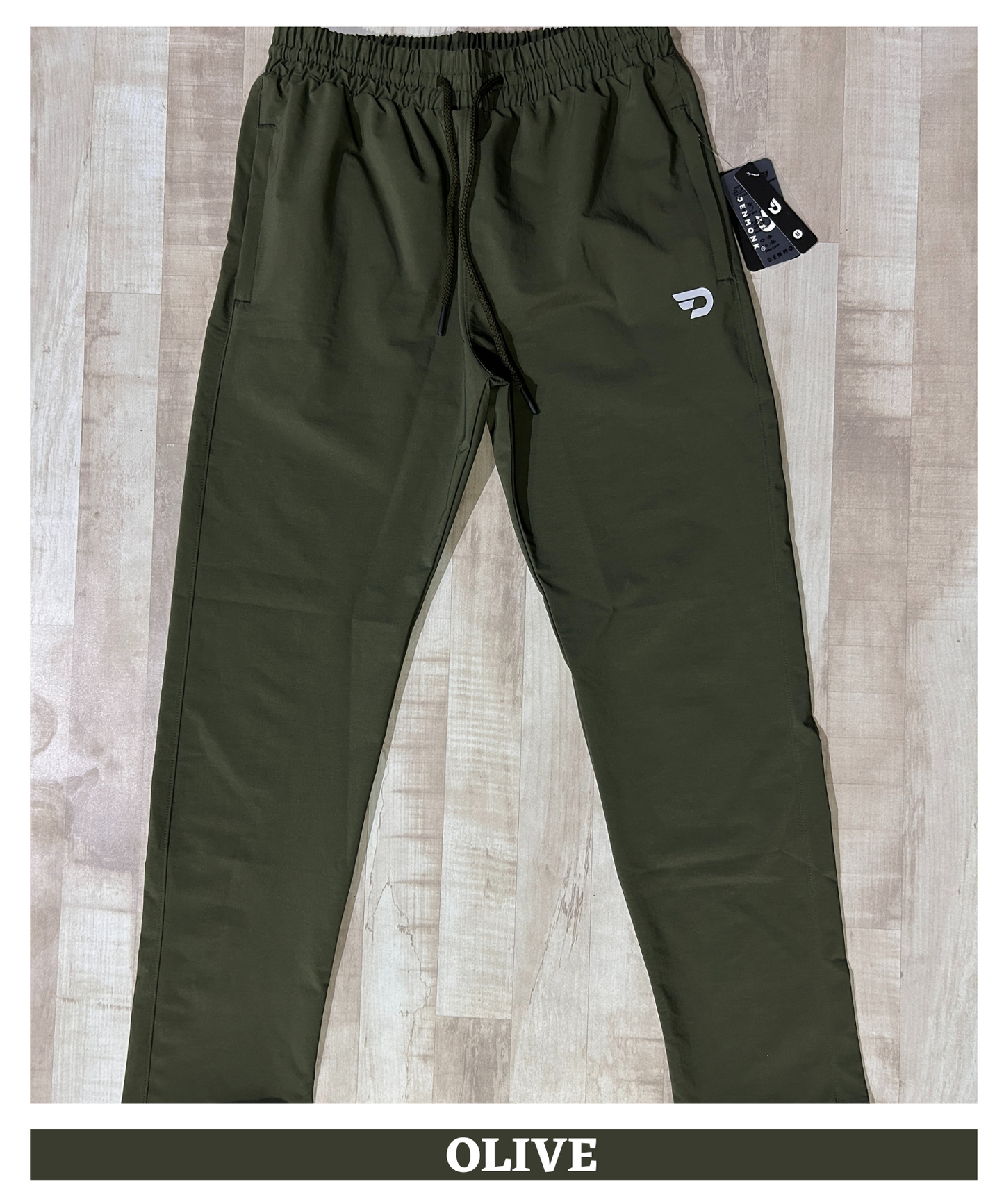 NylonFlex Zip Trackpants - Imported Nylon Crush Lycra (180 GSM)