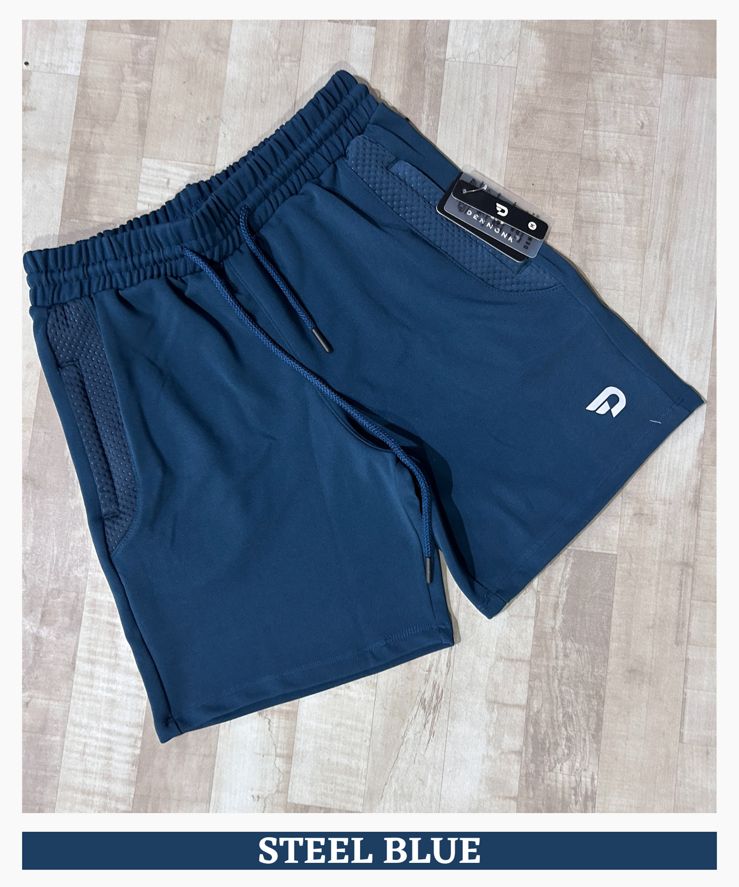 Active Bugdot Shorts- Imported Dobby Lycra (GSM 260)