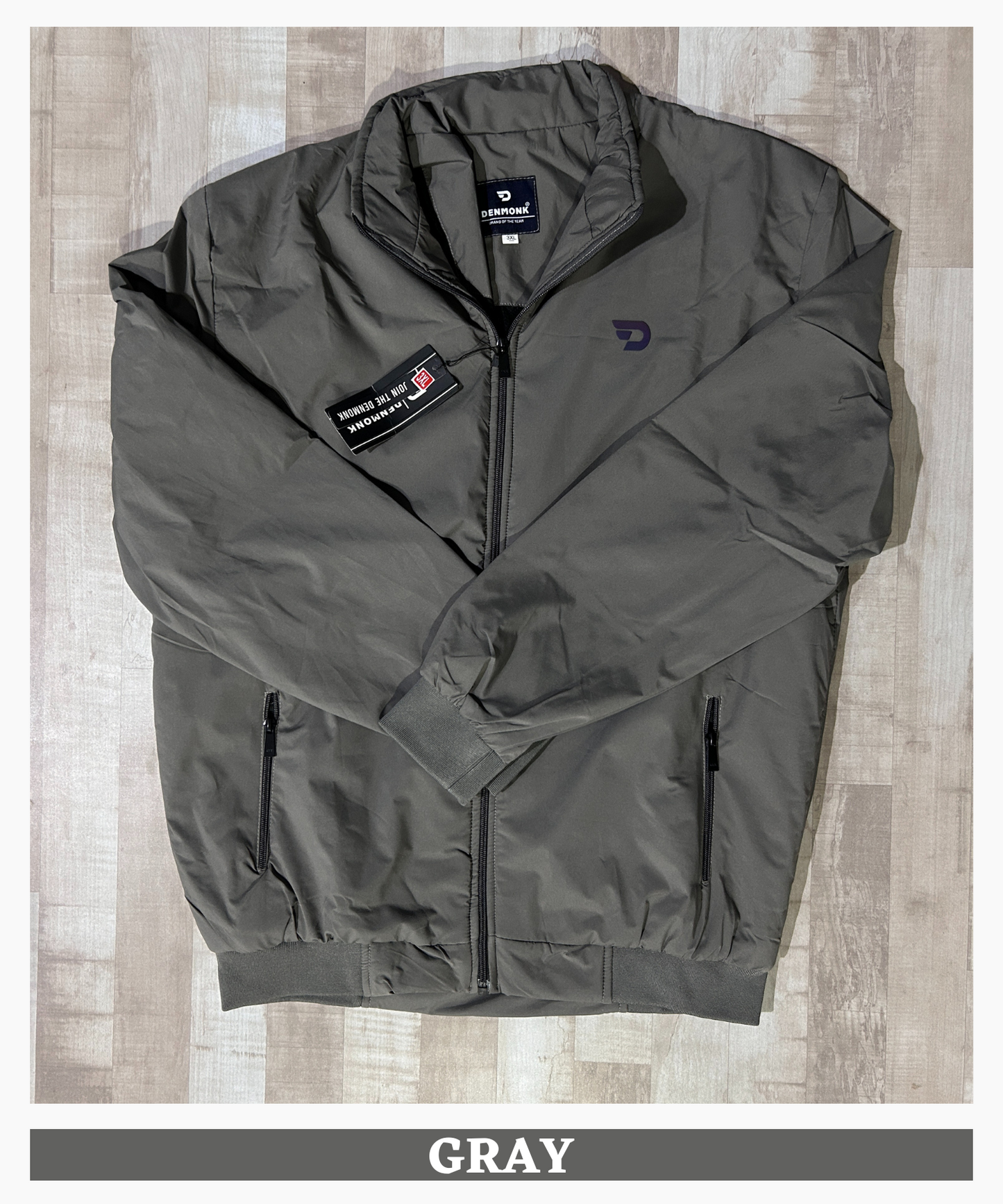 Imported Premium Quality Feather Touch Plus Size Waterproof Fabric Jacket (GSM 350)