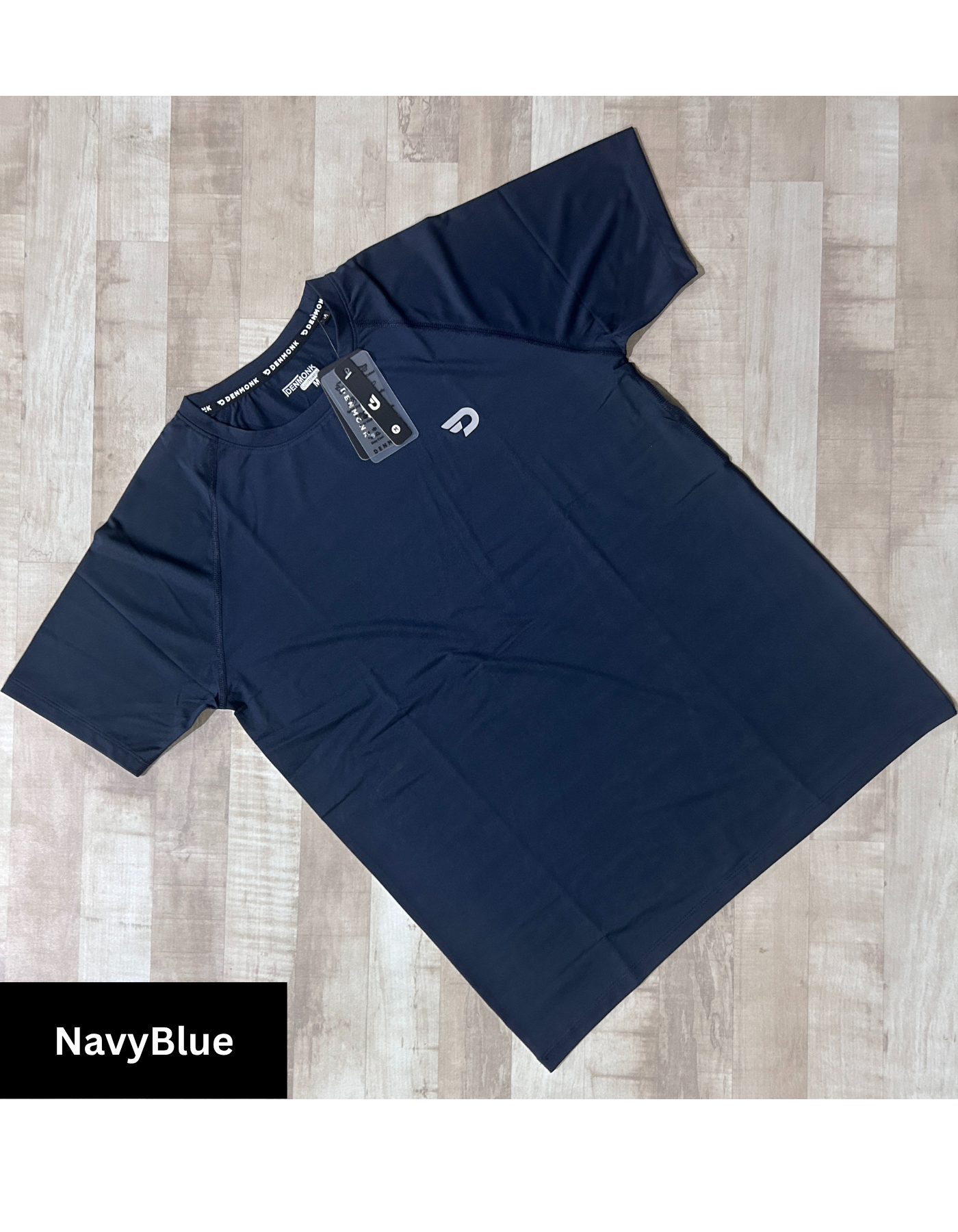 ActiveWear – Imported 4-Way Taiwan Lycra | 180 GSM | Raglan Sleeves | Round Neck | 6 Thread Stitching | 3D Logo | T-Shirt