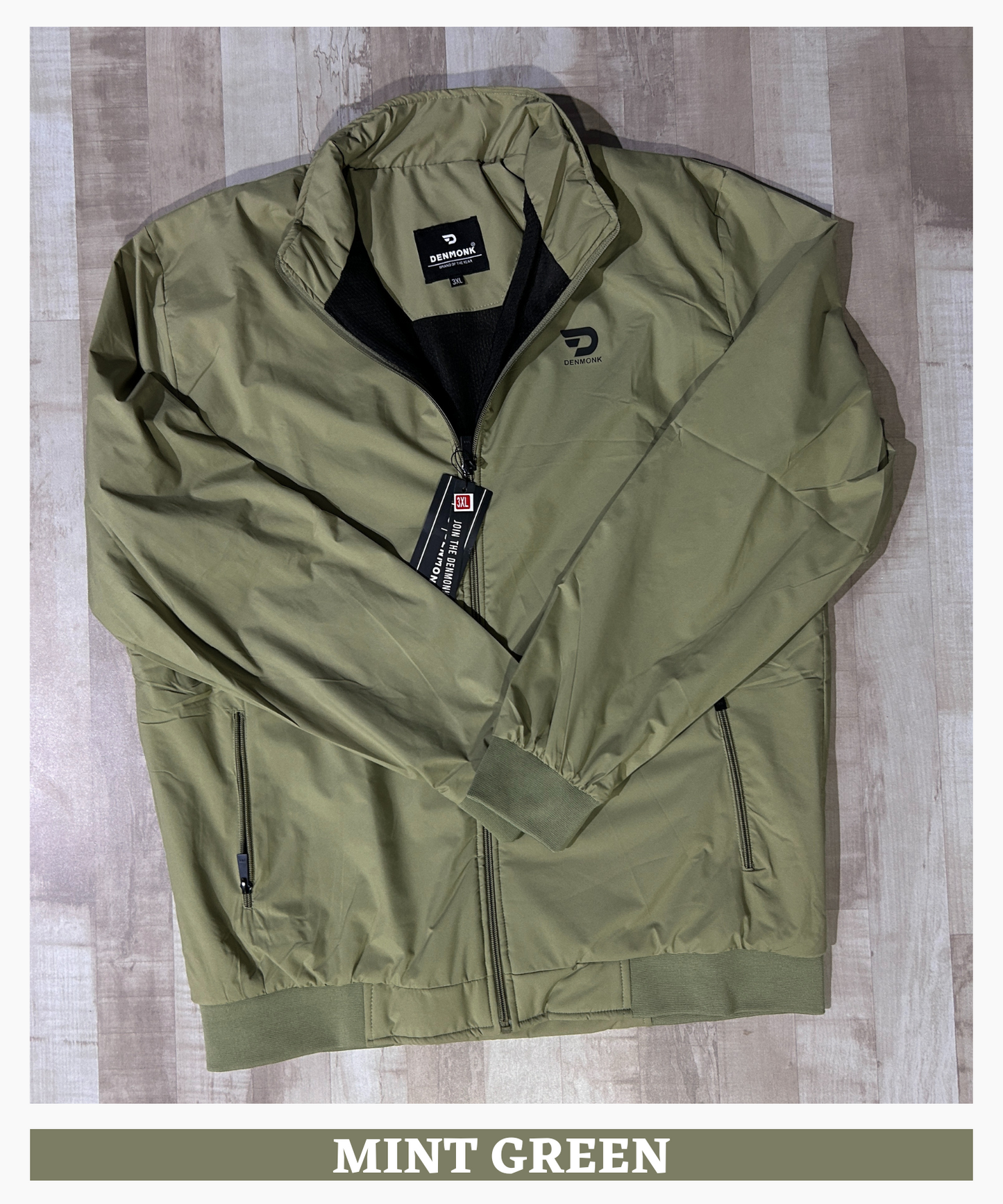 Imported Premium Quality Feather Touch Plus Size Waterproof Fabric Jacket (GSM 350)