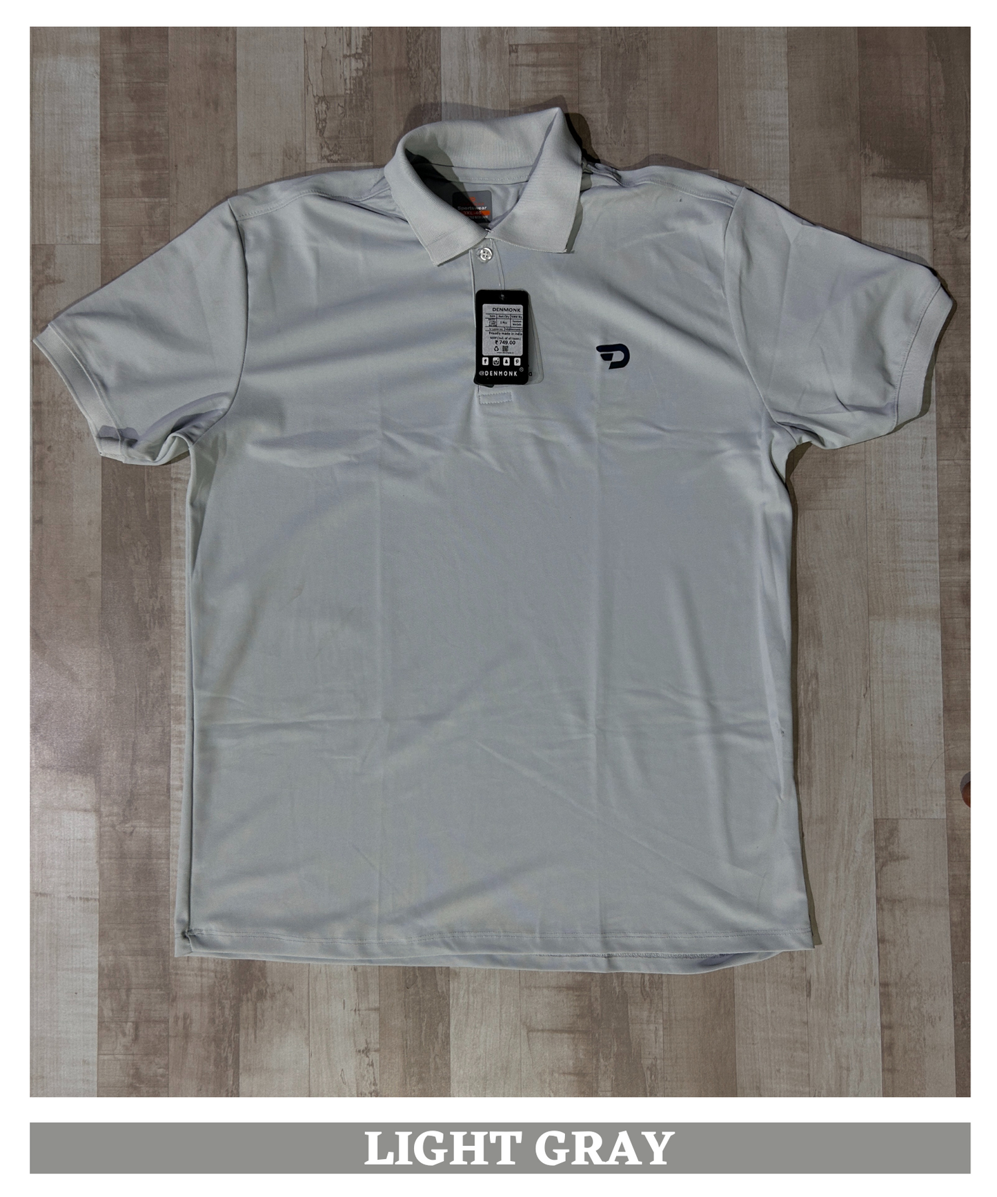 Imported Matty Lycra Polo Plus Size T-Shirts (GSM 200)