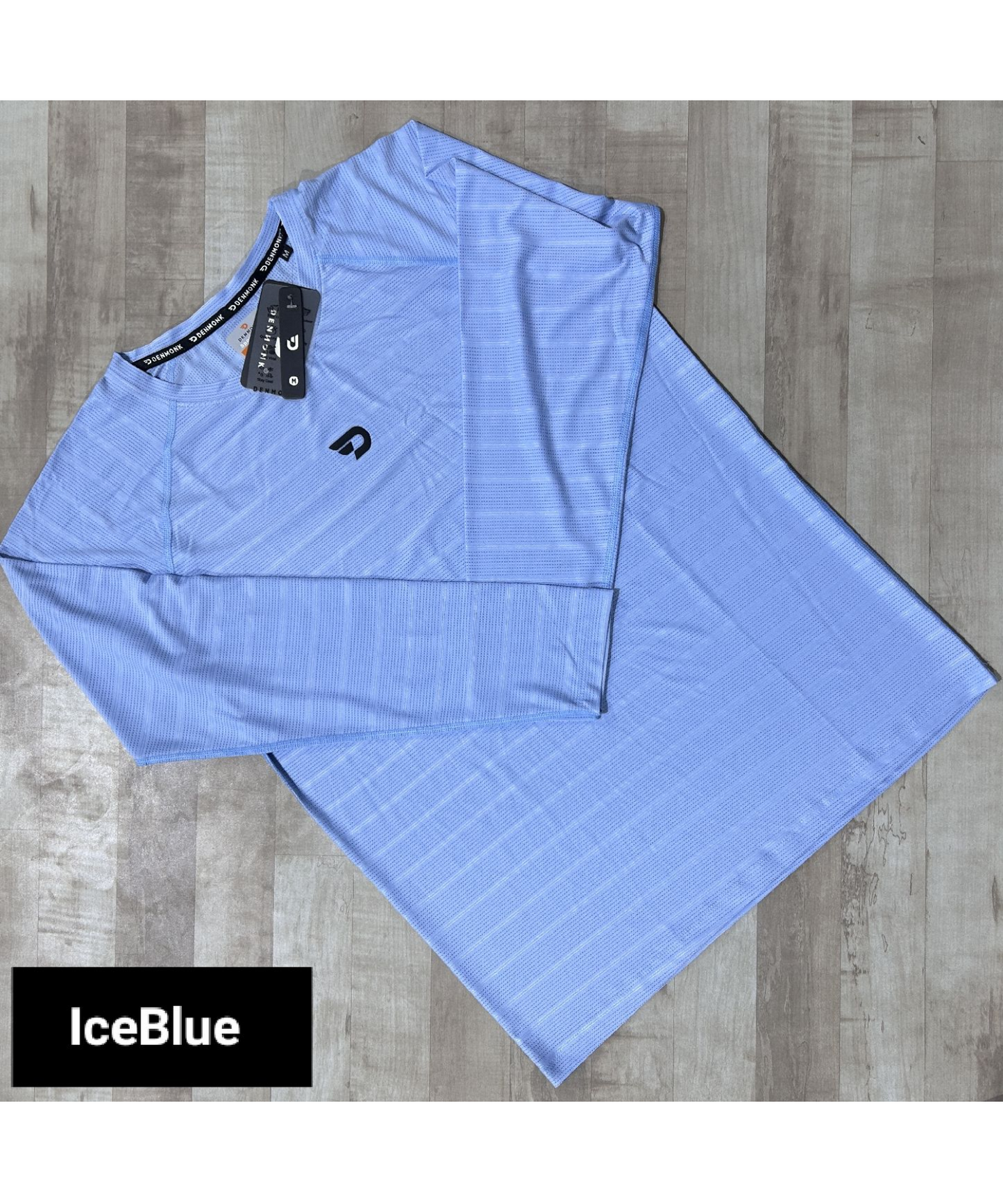 Pin Point Knit Lycra 6 Thread Stitching T-shirts