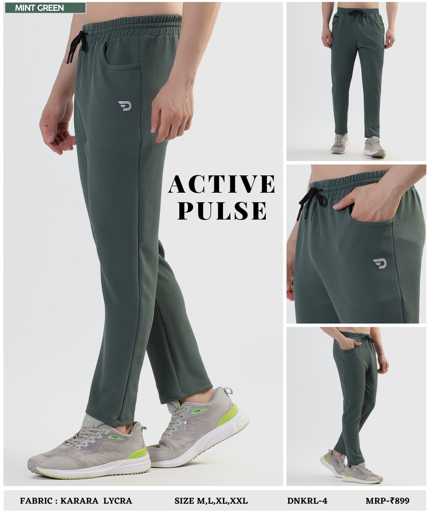 FlexMove Trackpant - Imported Karara Lycra (GSM 260)