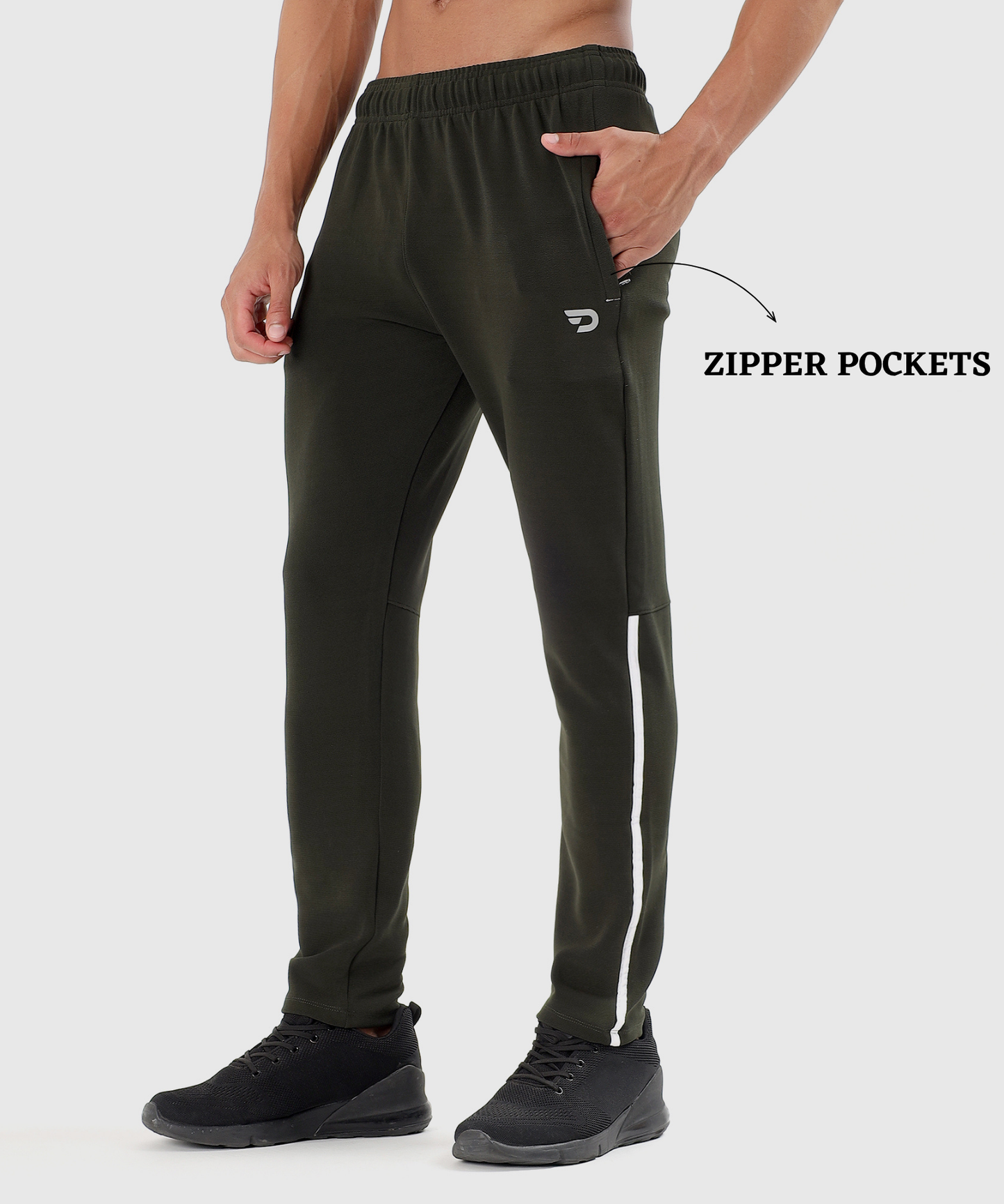 Stripe Trackpant - Imported Dobby Lycra (GSM 280)