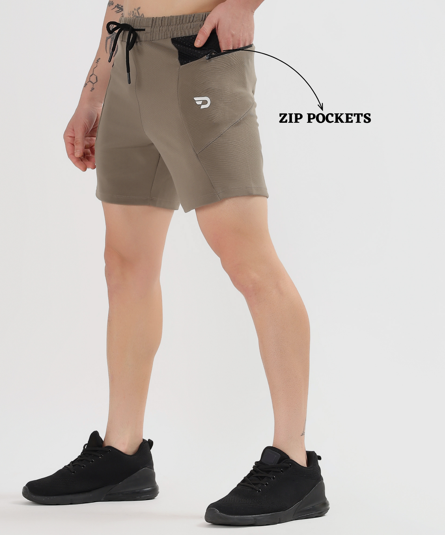 bugdot Shorts - Imported Dobby Lycra (GSM 250)