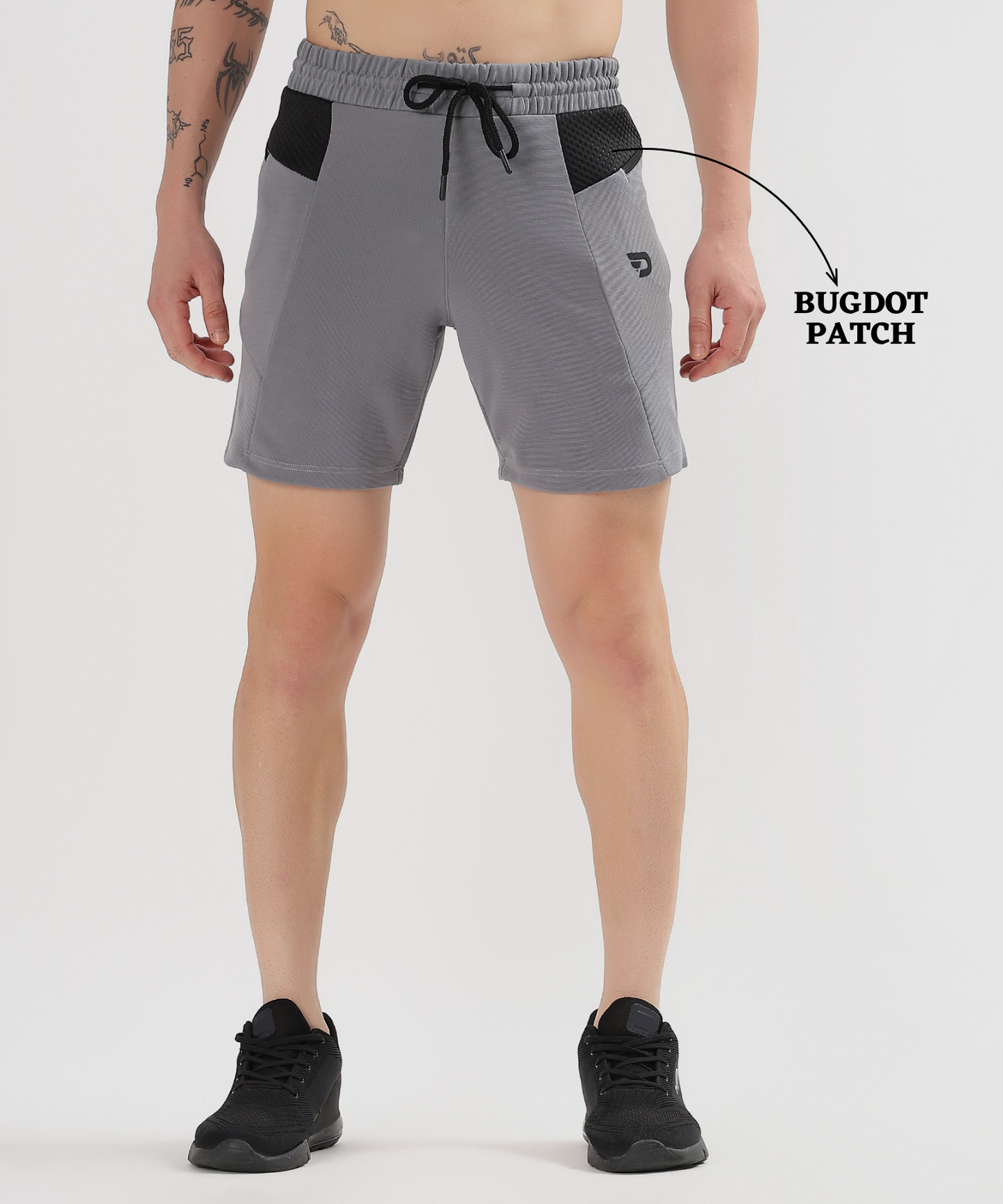 bugdot Shorts - Imported Dobby Lycra (GSM 250)