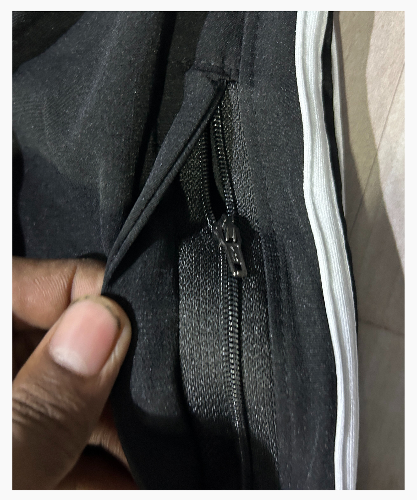 Imported Ns Terry Lycra Cargo (GSM 180-190) Three Strip Design