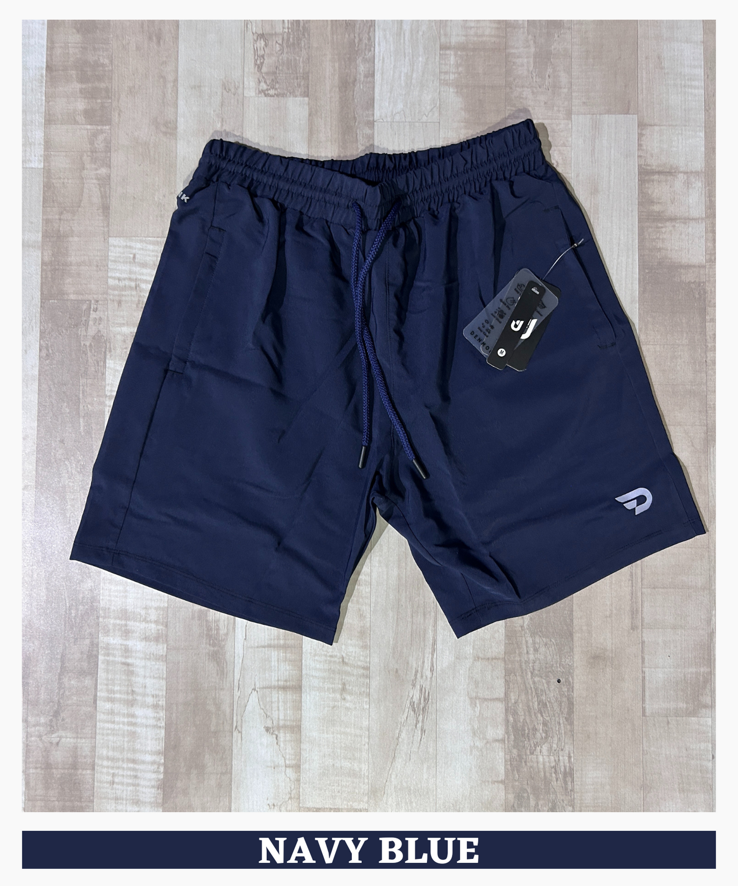 Men’s Solid Active Shorts - Imported Ns Parachute Lycra (15% Lycra 130 GSM)