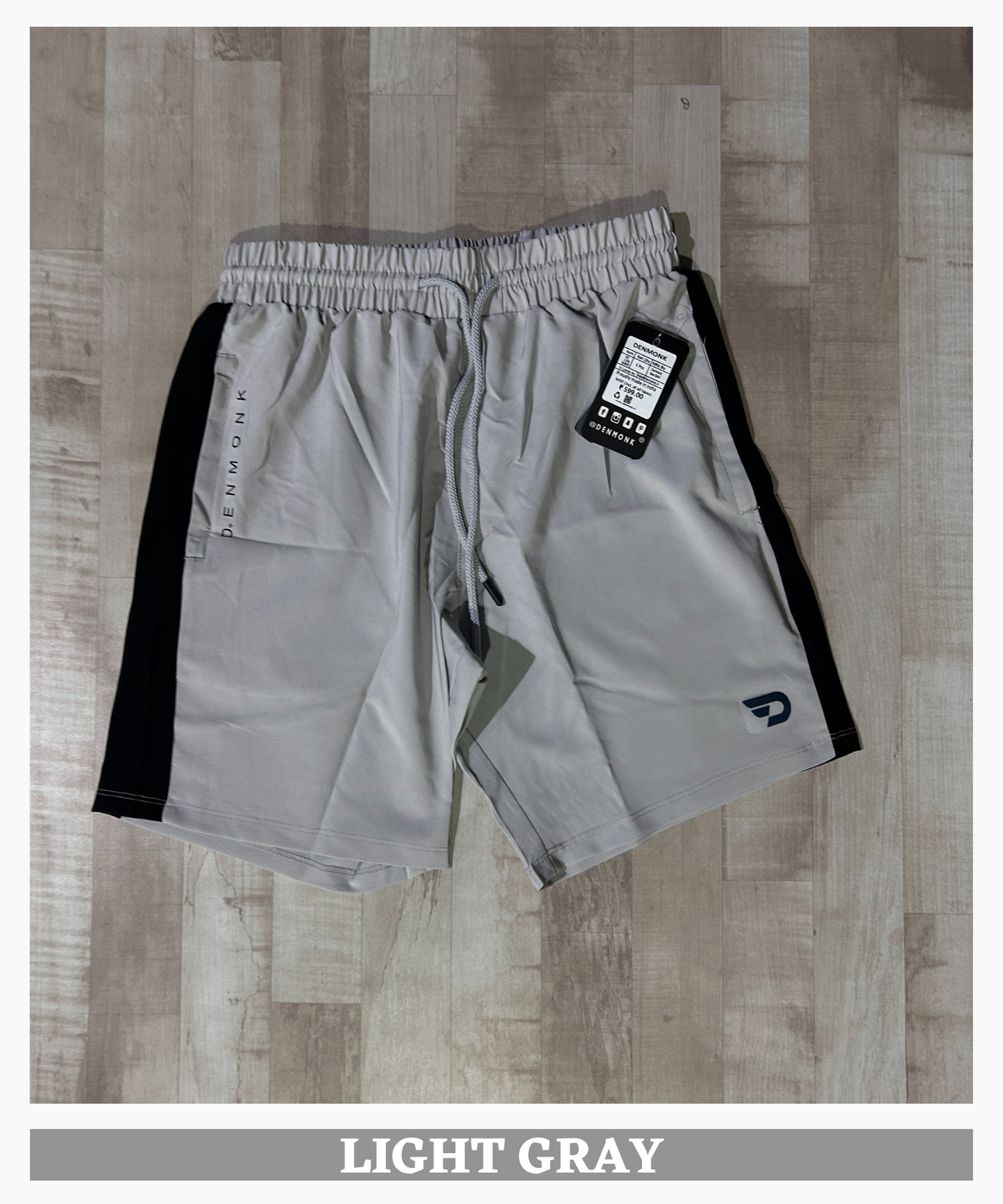 BlockFit Shorts – Imported Ns Parachute Lycra (15% Lycra,130 GSM)