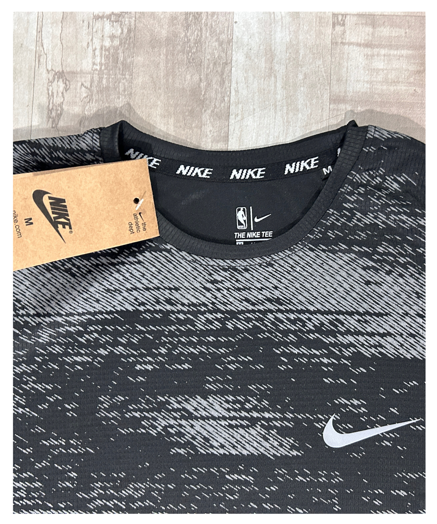 Imported Reebok Knit Lycra T-Shirt (GSM 180)- Printed Design